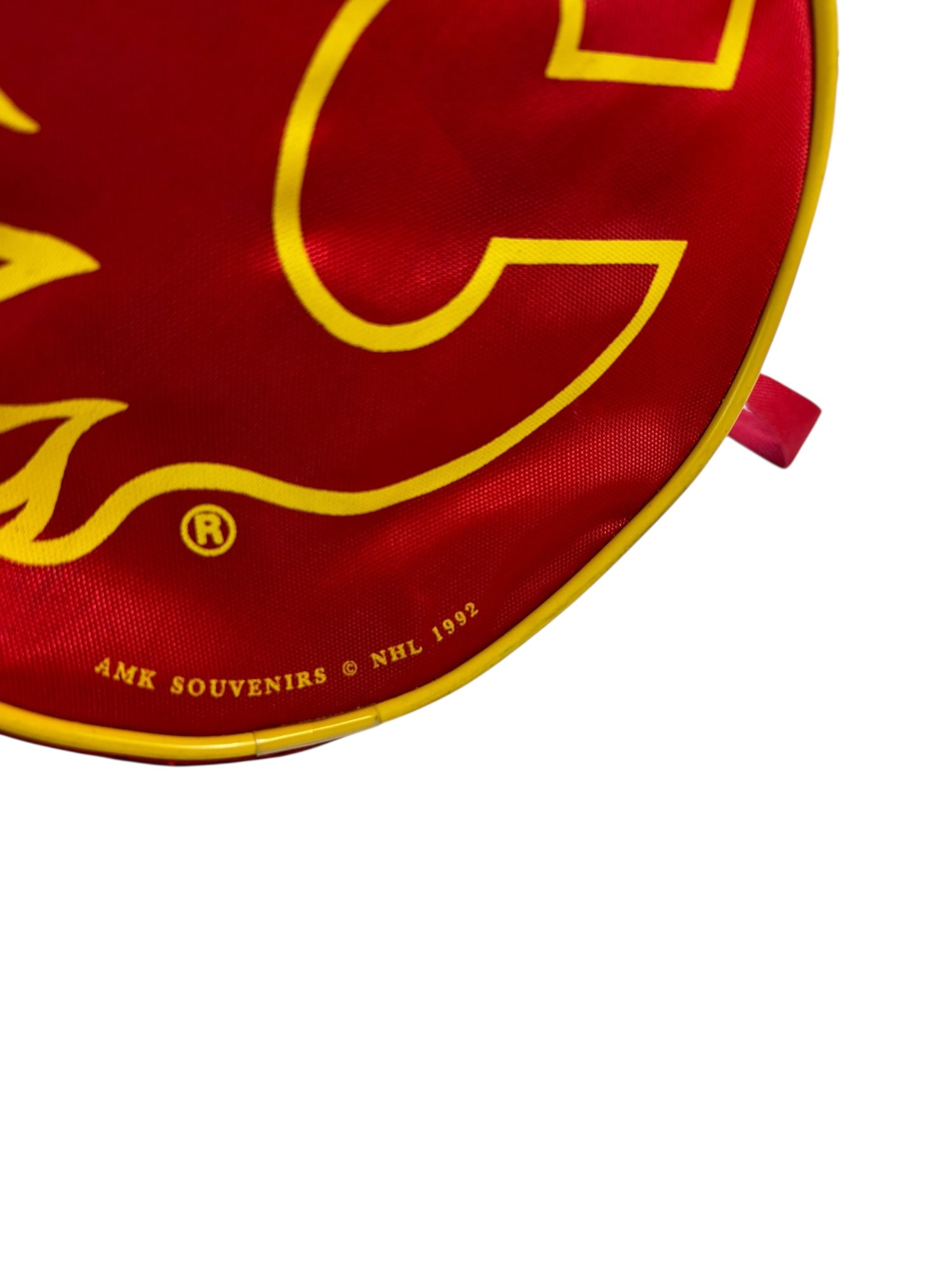 (O/S) Calgary Flames 1992 Barrel Gym Bag