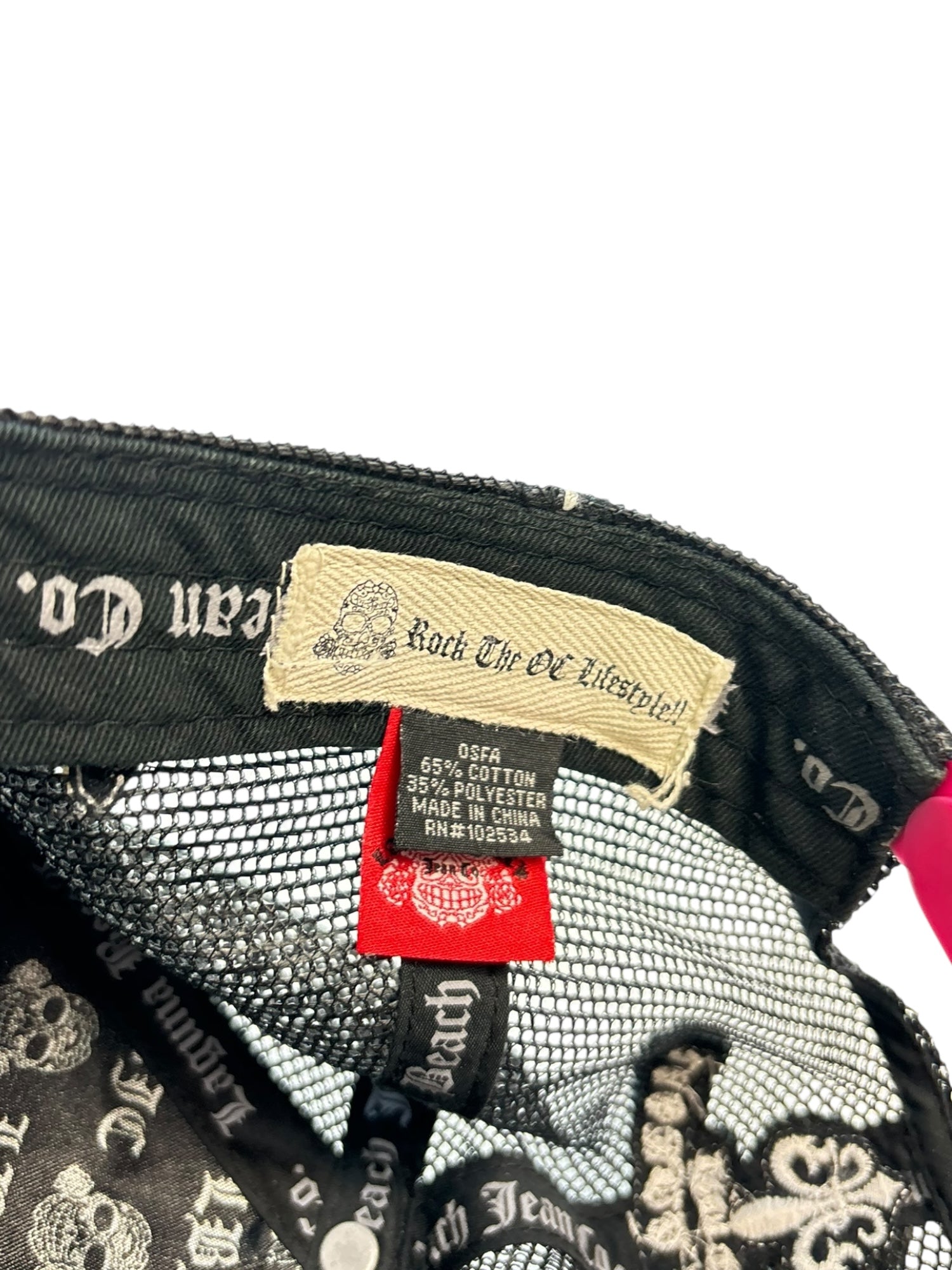 (O/S) Laguna Beach Jean CO Embellished Hat