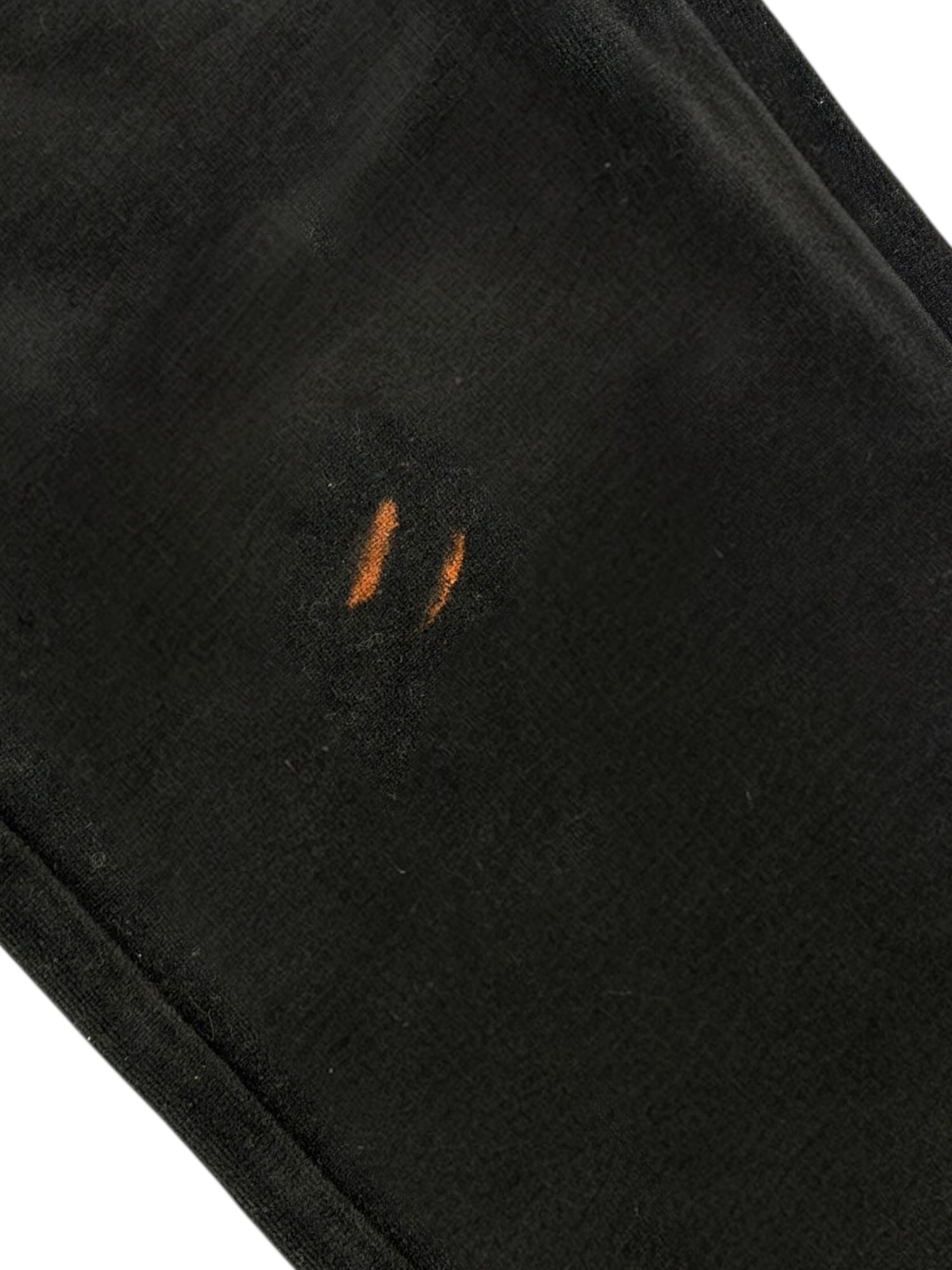 (S) BEBE Rhinestone Sweatpants Black