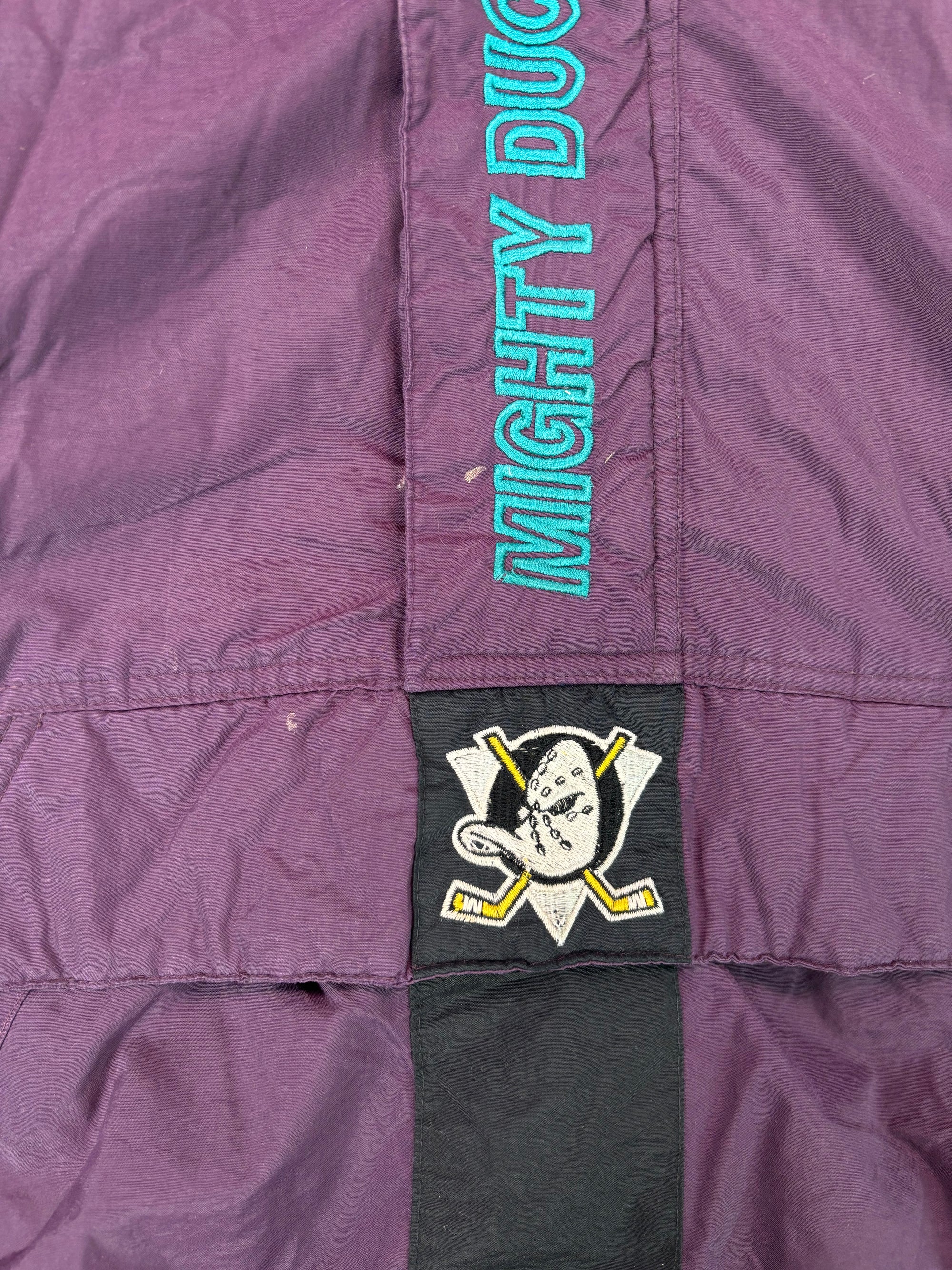 (L) Mighty Ducks Puffer Starter Jacket