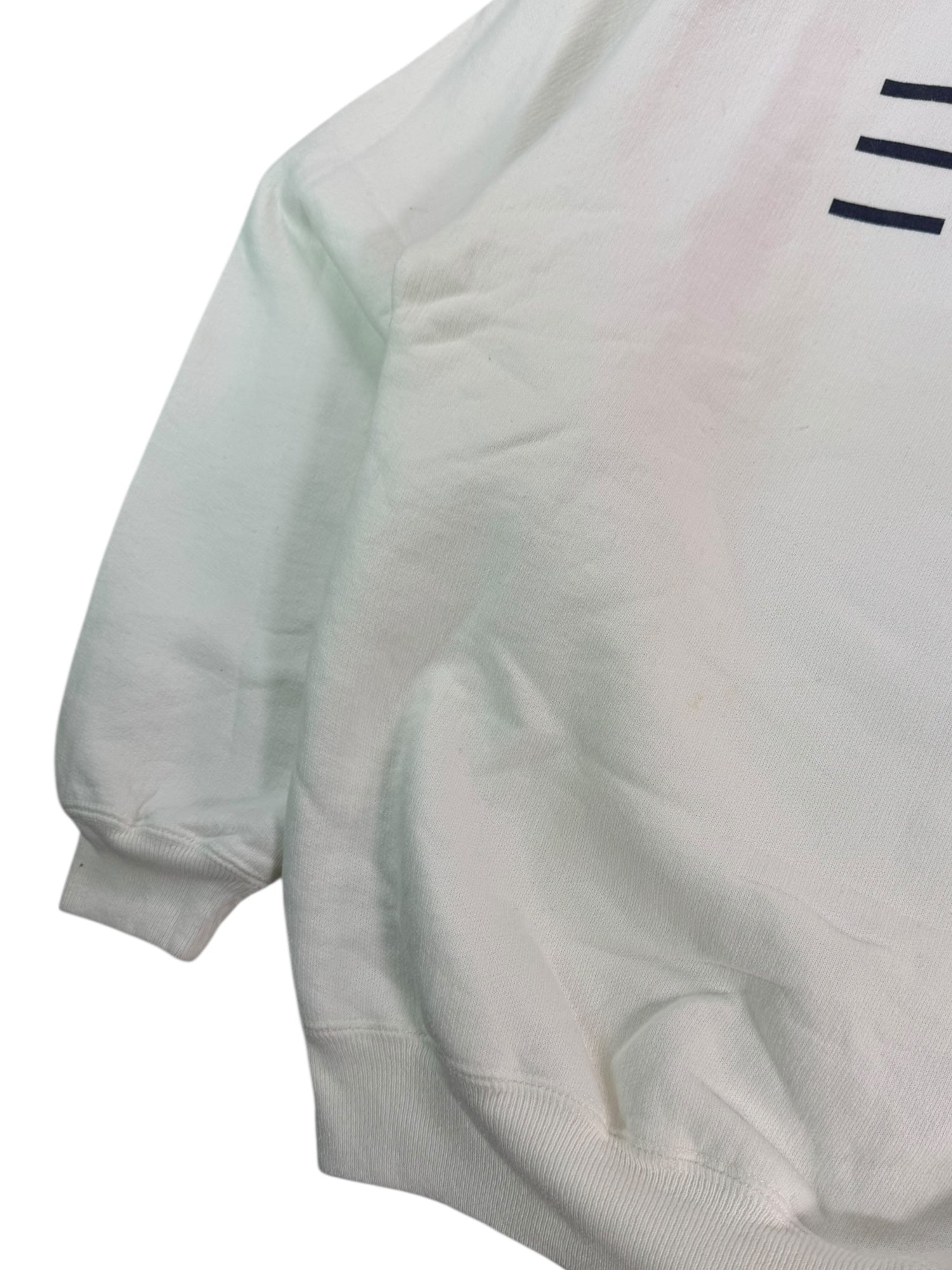 (L) ESPRIT White Crewneck