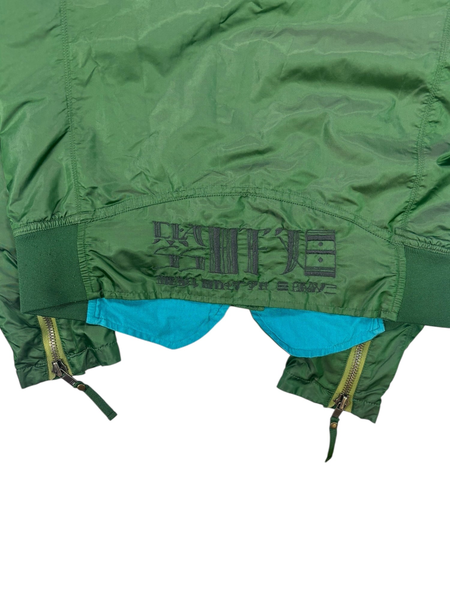 (M) Diesel Emerald Green Zip Up Jacket