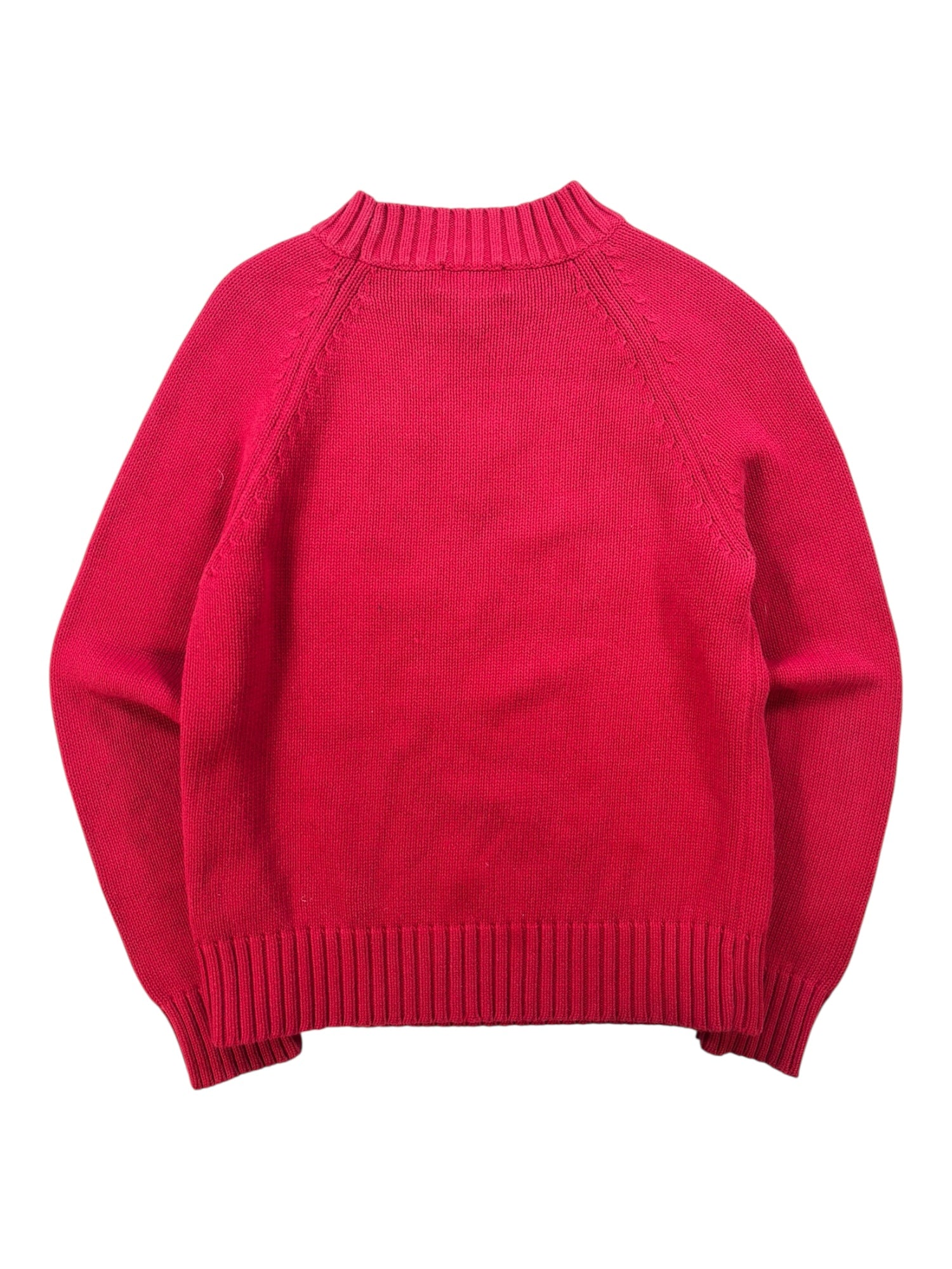 (S/M) 90's Ralph Lauren Polo Knit Flag Sweater