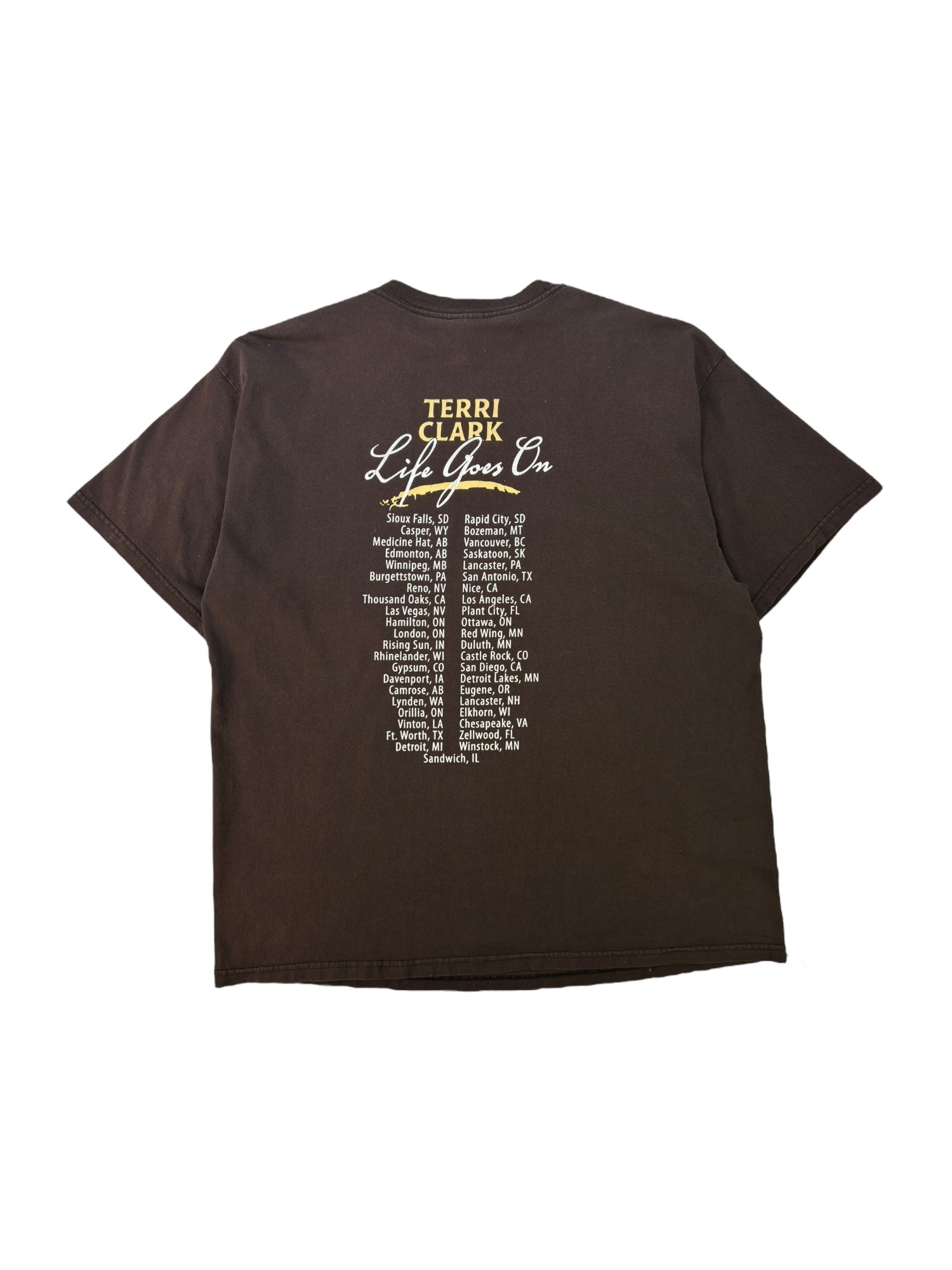 (XL) Terri Clark &quot;Life Goes On&quot; Graphic Tee