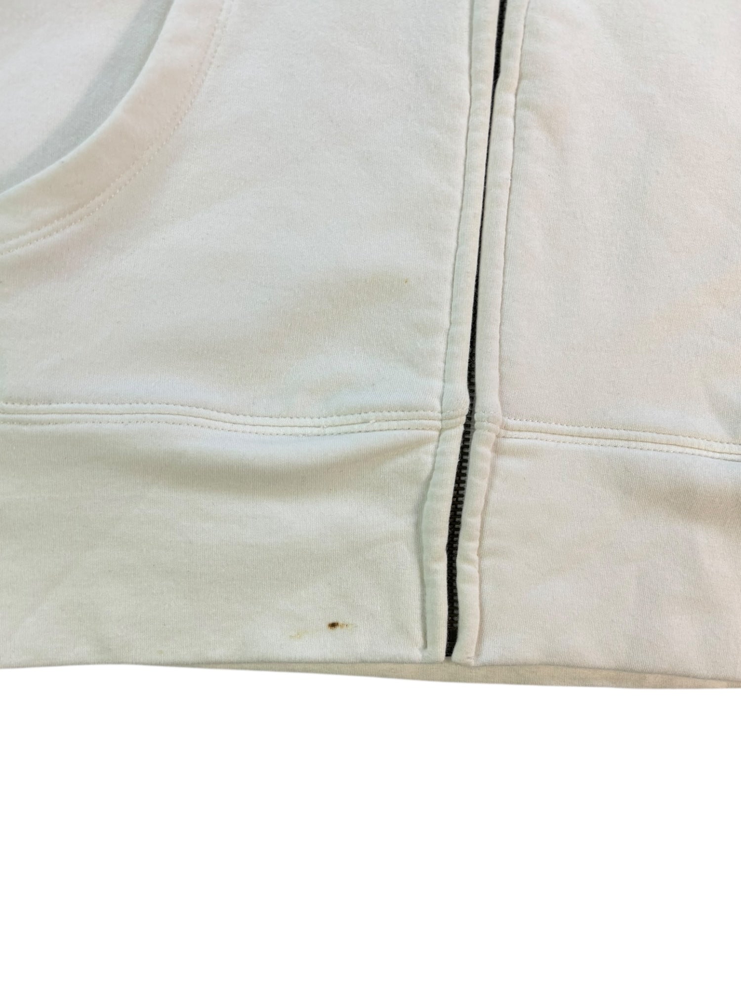 (M) Paco Chicano By Christian Audigier White Zip Up Hoodie