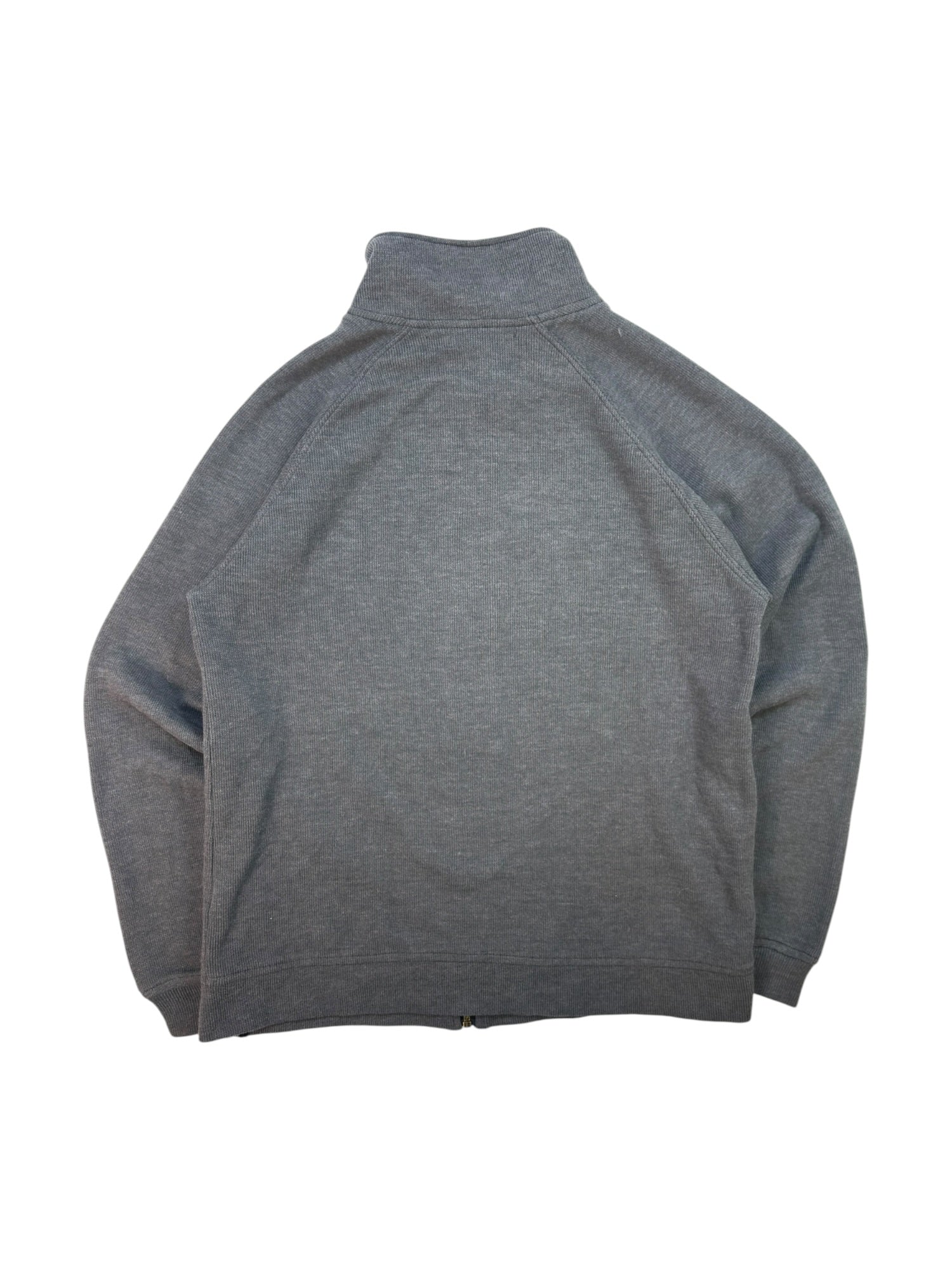 (S/M) straight FADED Grey Zip-up