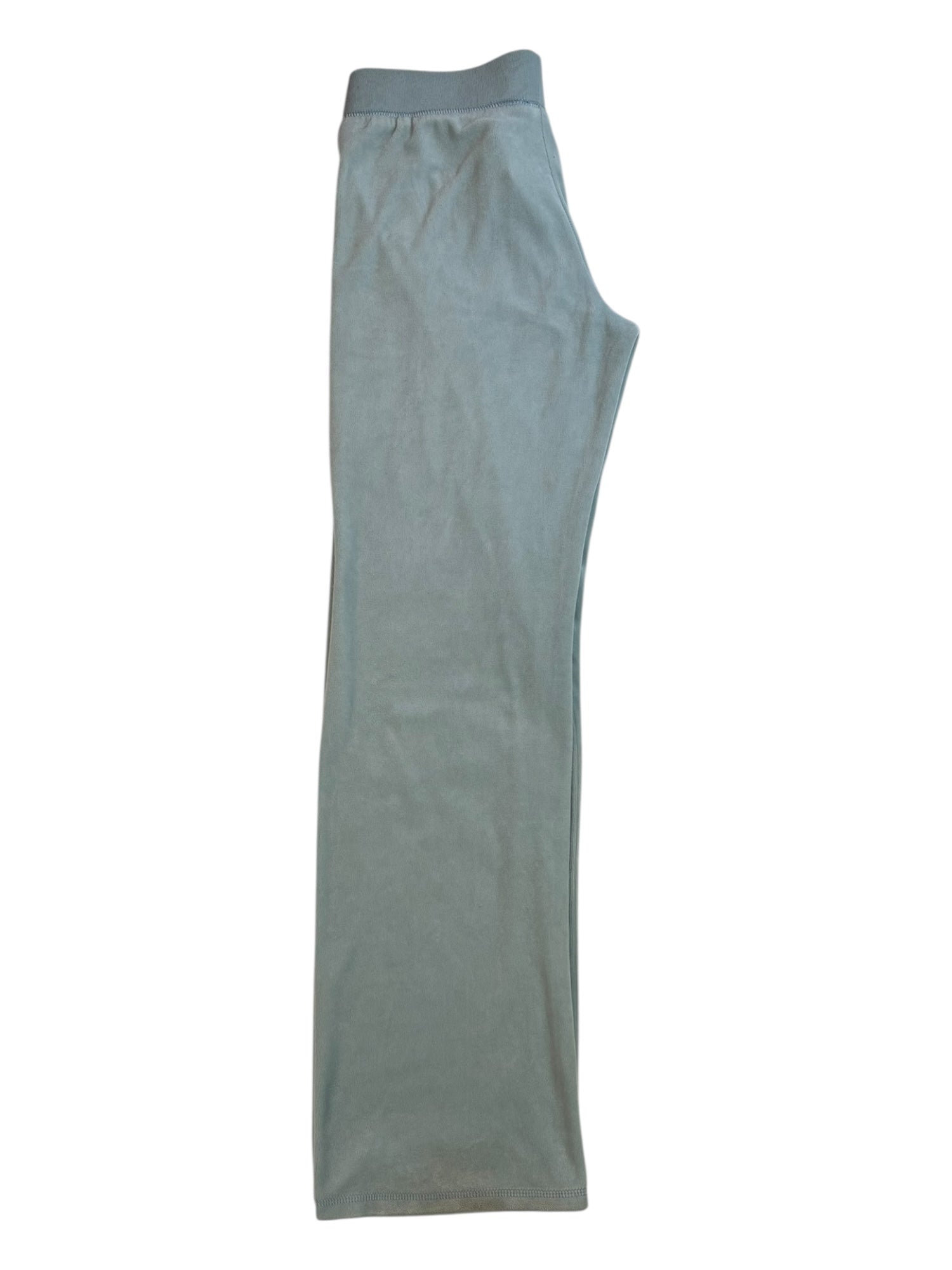 (S) Pastel Blue Crown Graphic Juicy Couture Pants