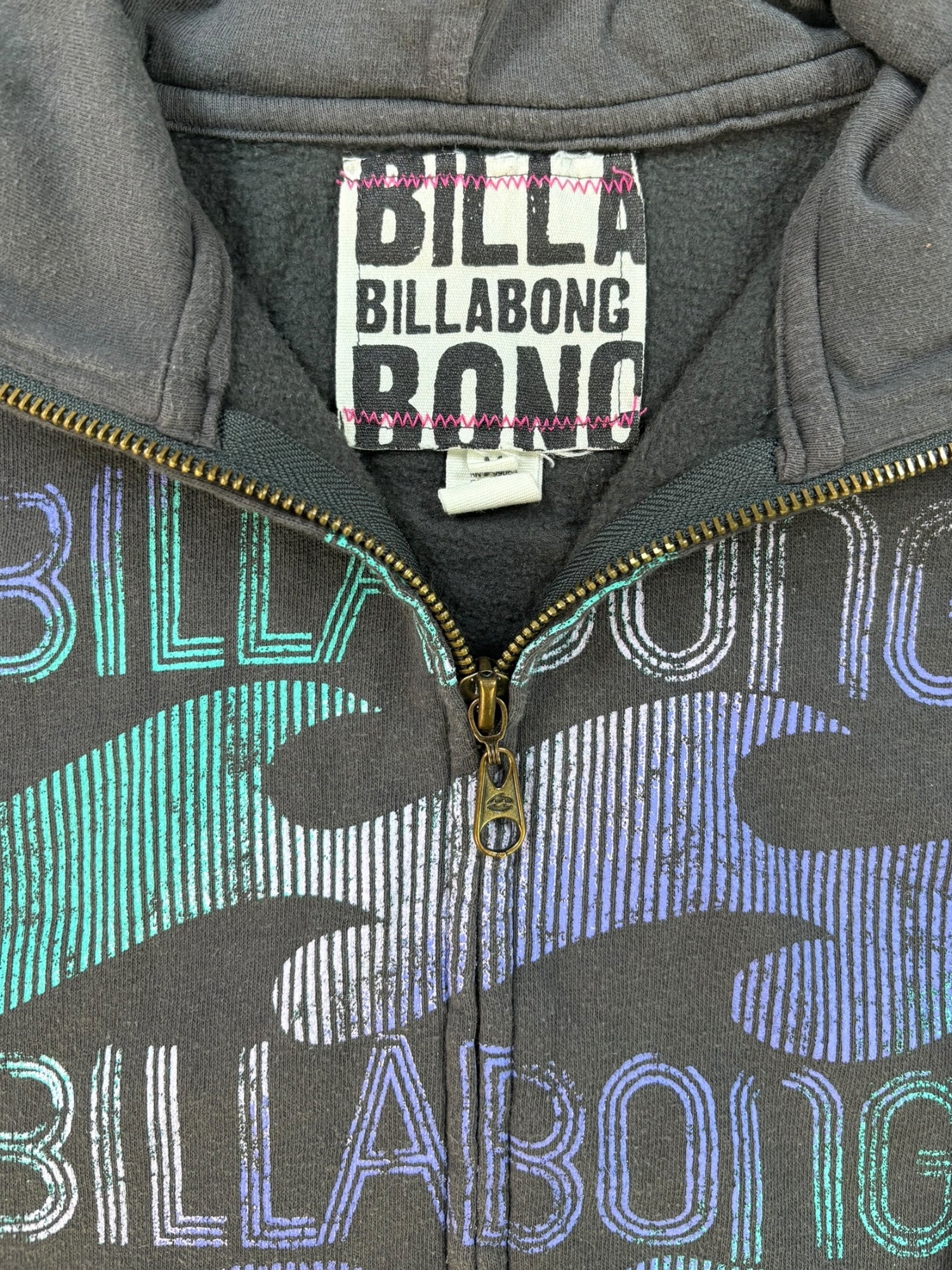 (M)Y2k  Billabong Zip Up Hoodie