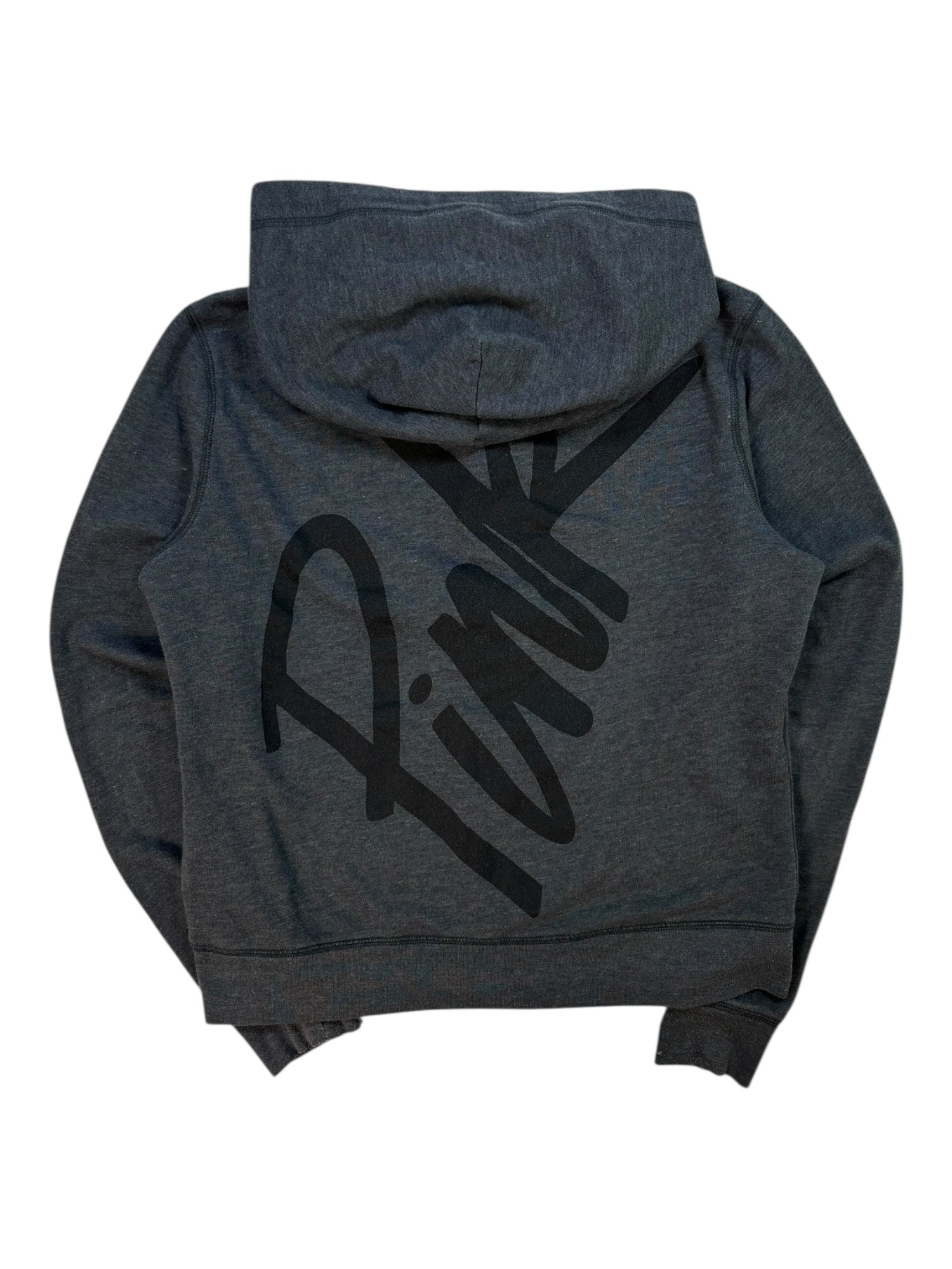 (M) Grey VS Pink Zip Up Hoodie