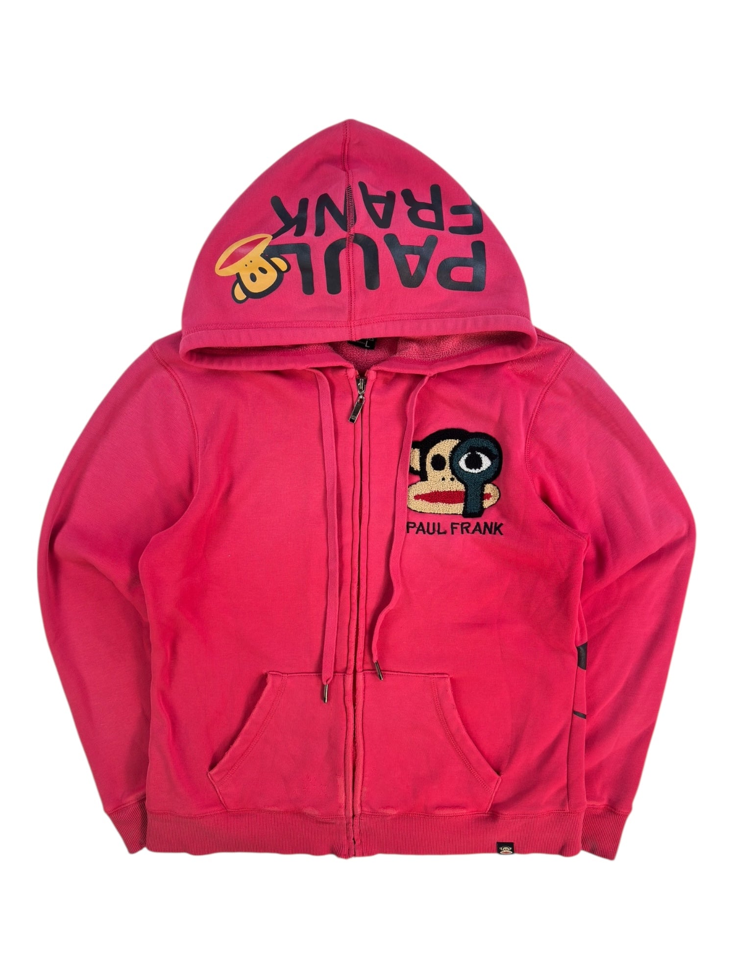 (M/L) Paul Frank Punch Needle Graphic Hoodie
