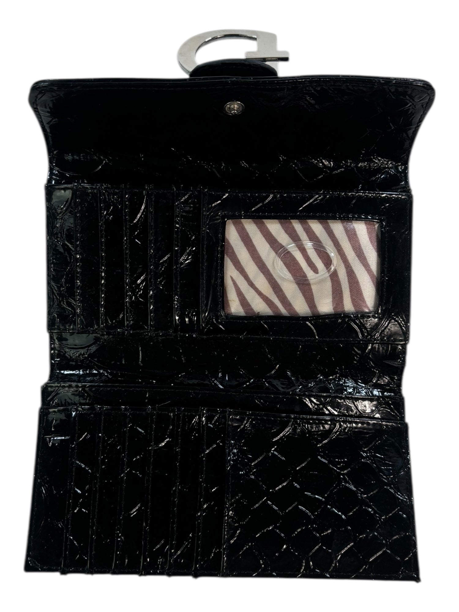 (O/S) Guess "G" Black Wallet