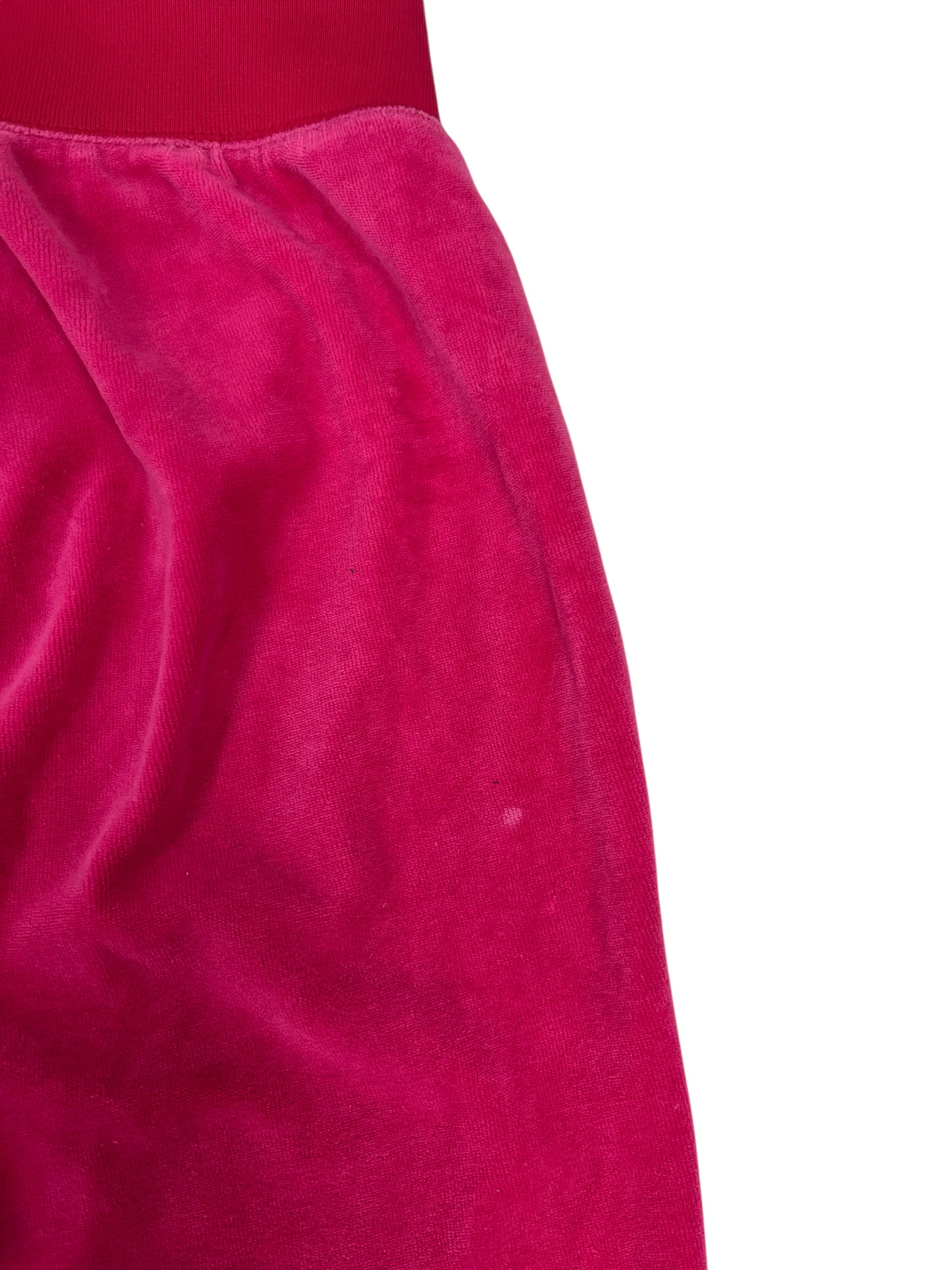 (M) Juicy Couture Hot Pink Velour Sweatpants