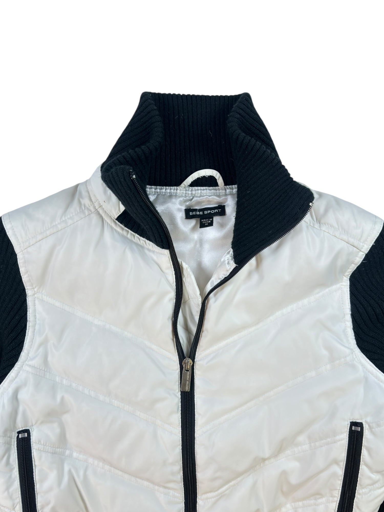 (M) Bebe Sport Knit Jacket