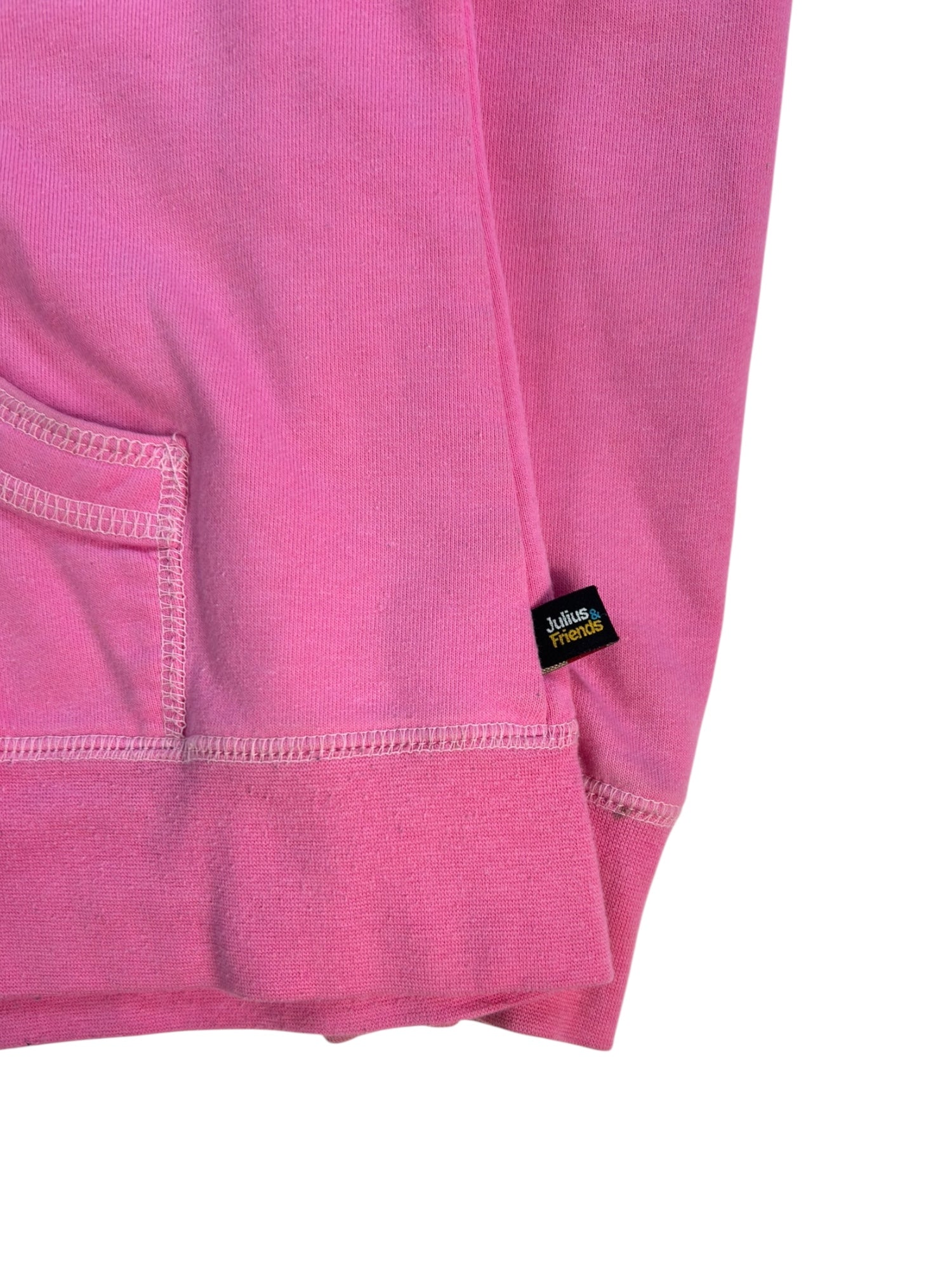 (S) Paul Frank Pink Zip-up Hoodie