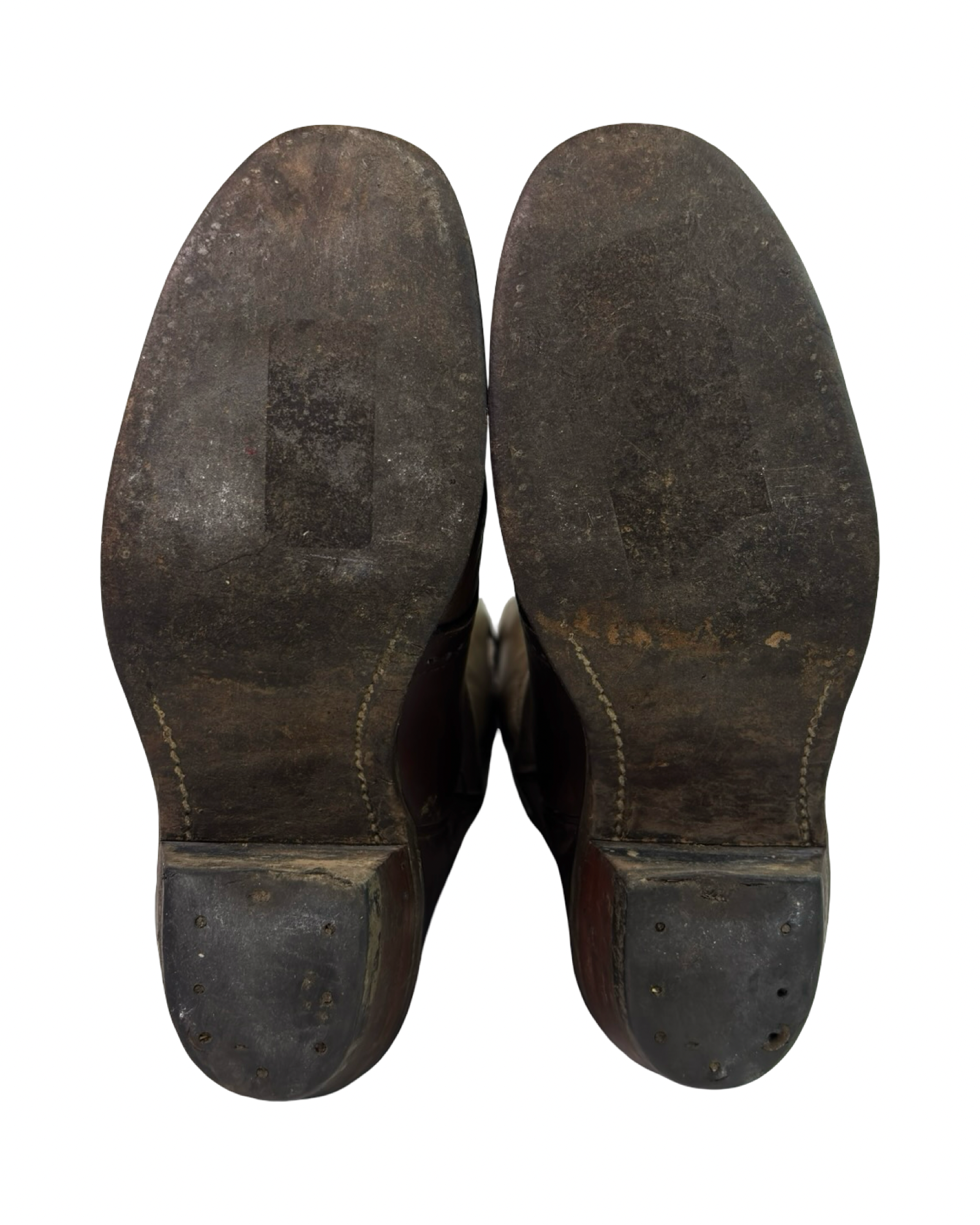 (6.5) Vintage Leather Canadian Made Cowboy Boots