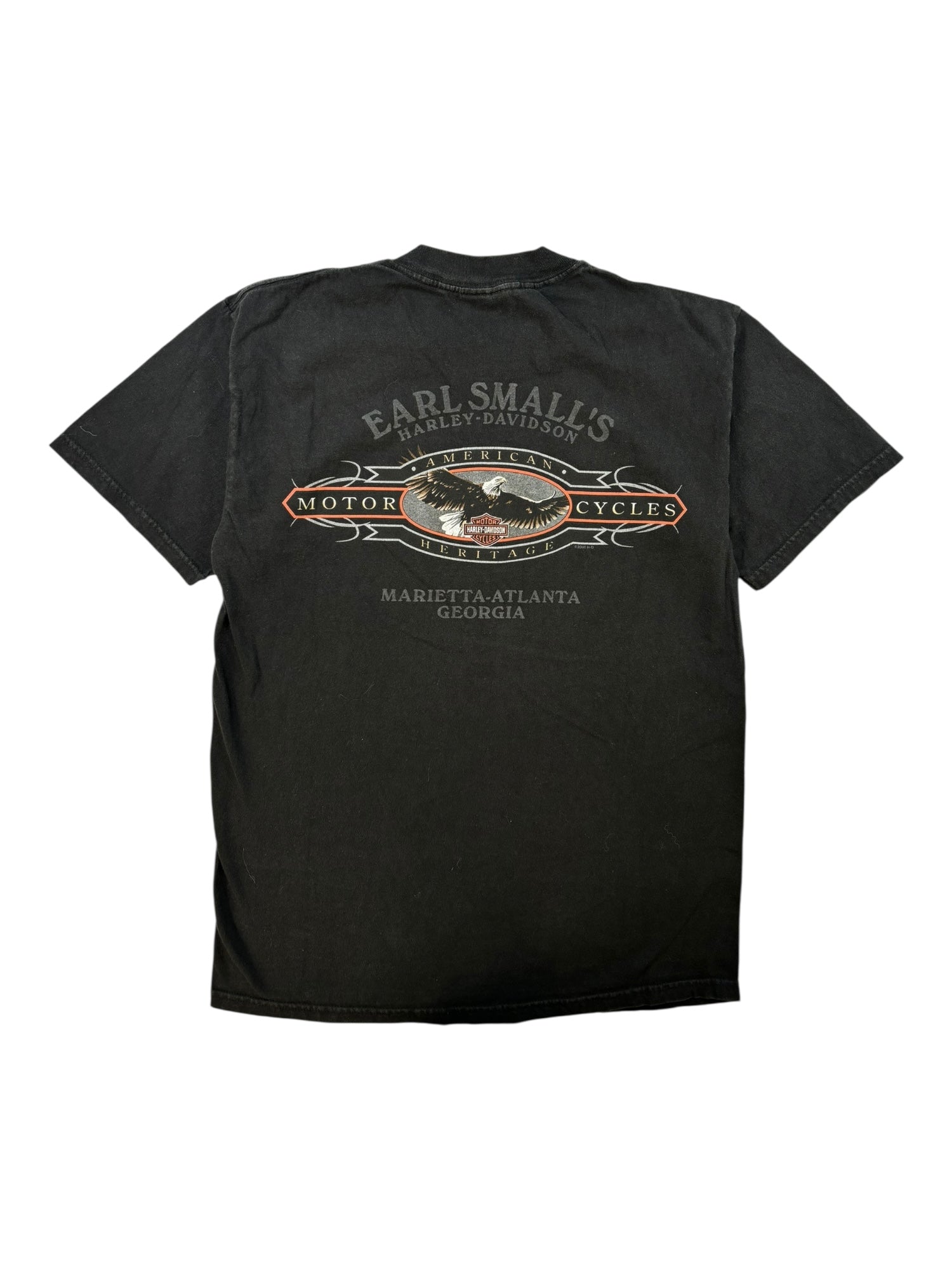 (M) Harley Davidson 2007 Atlanta Georgia Graphic Tee
