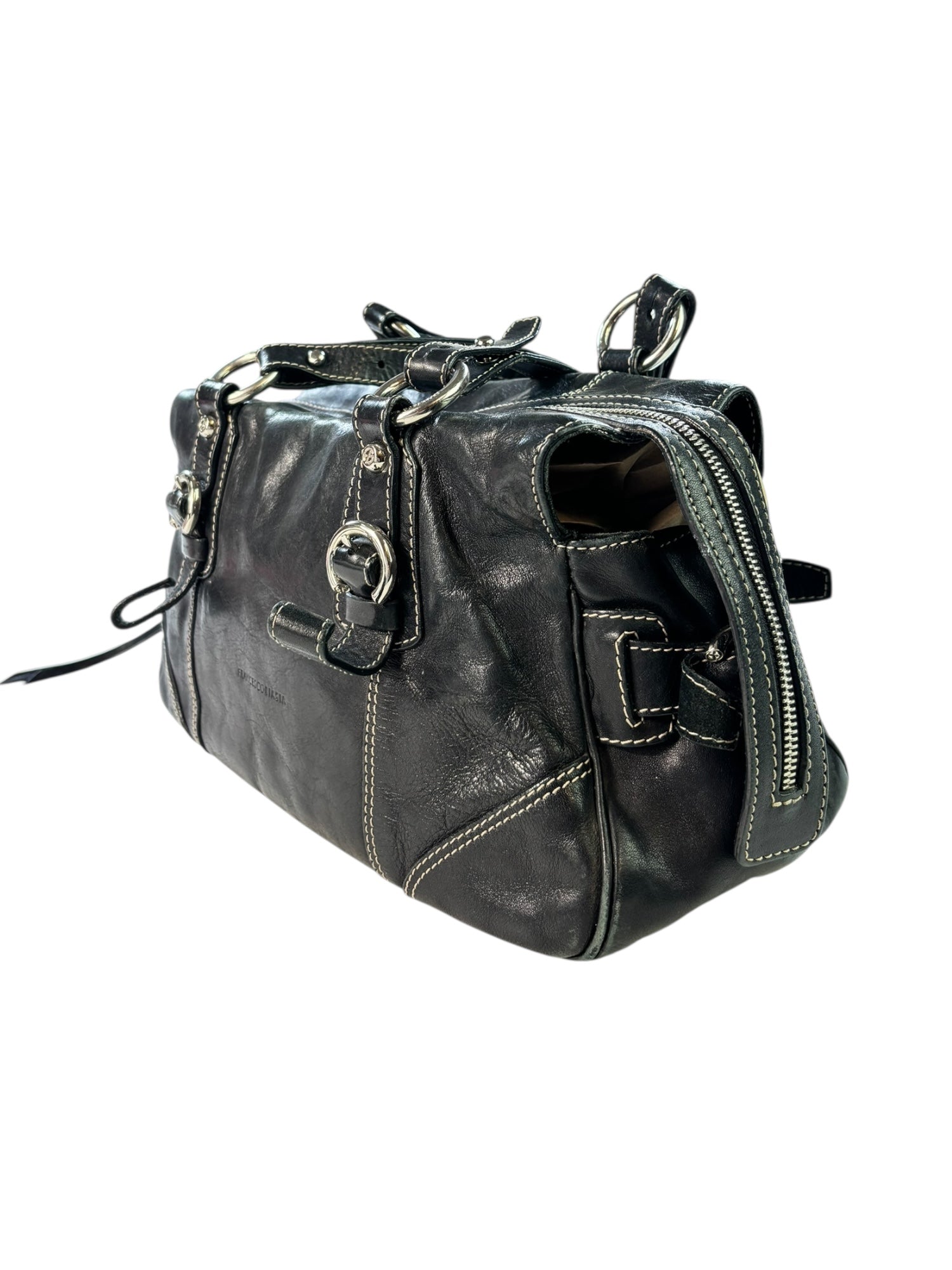 (O/S) Francesco Biasia Handbag Black