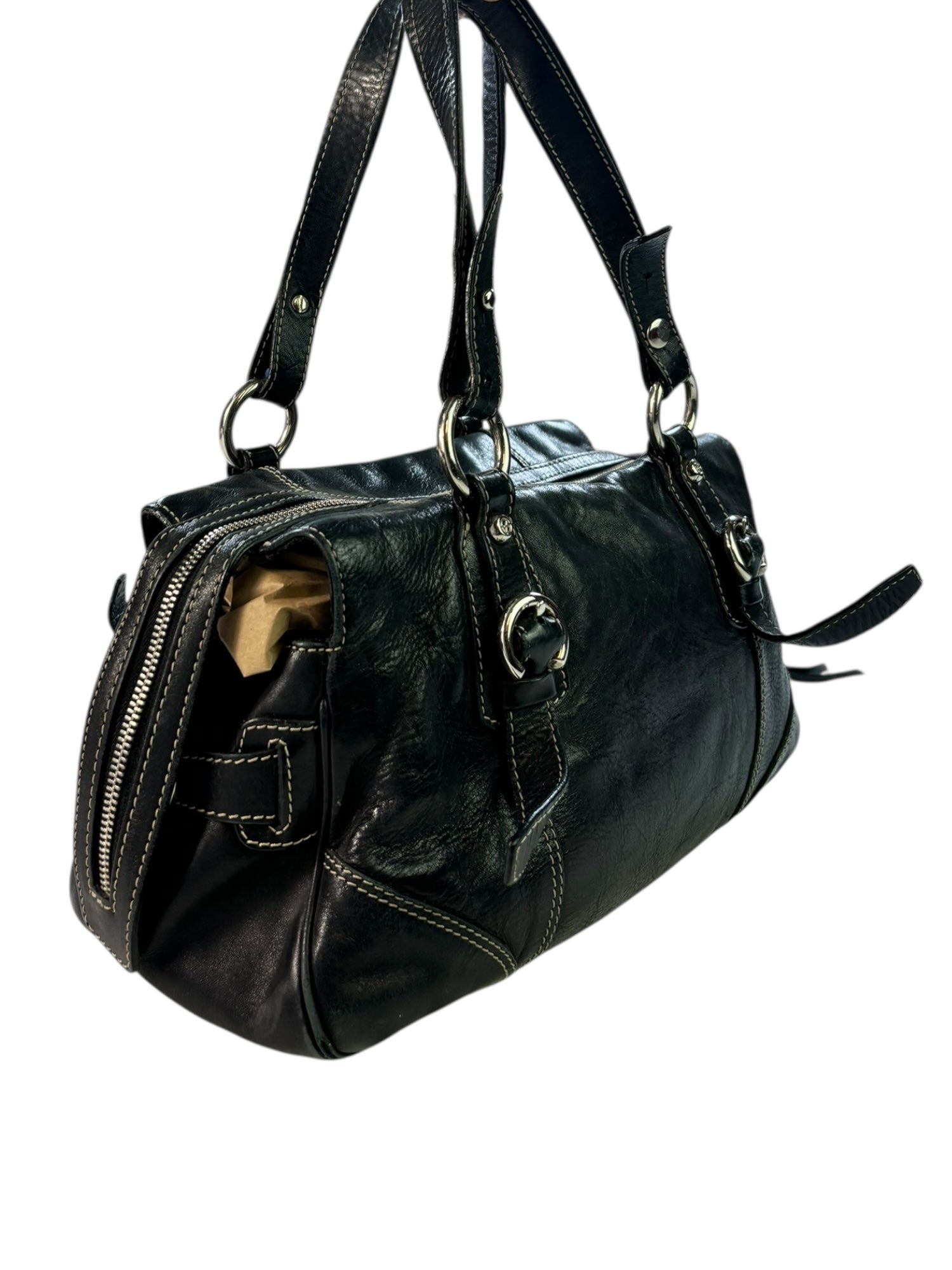 (O/S) Francesco Biasia Handbag Black