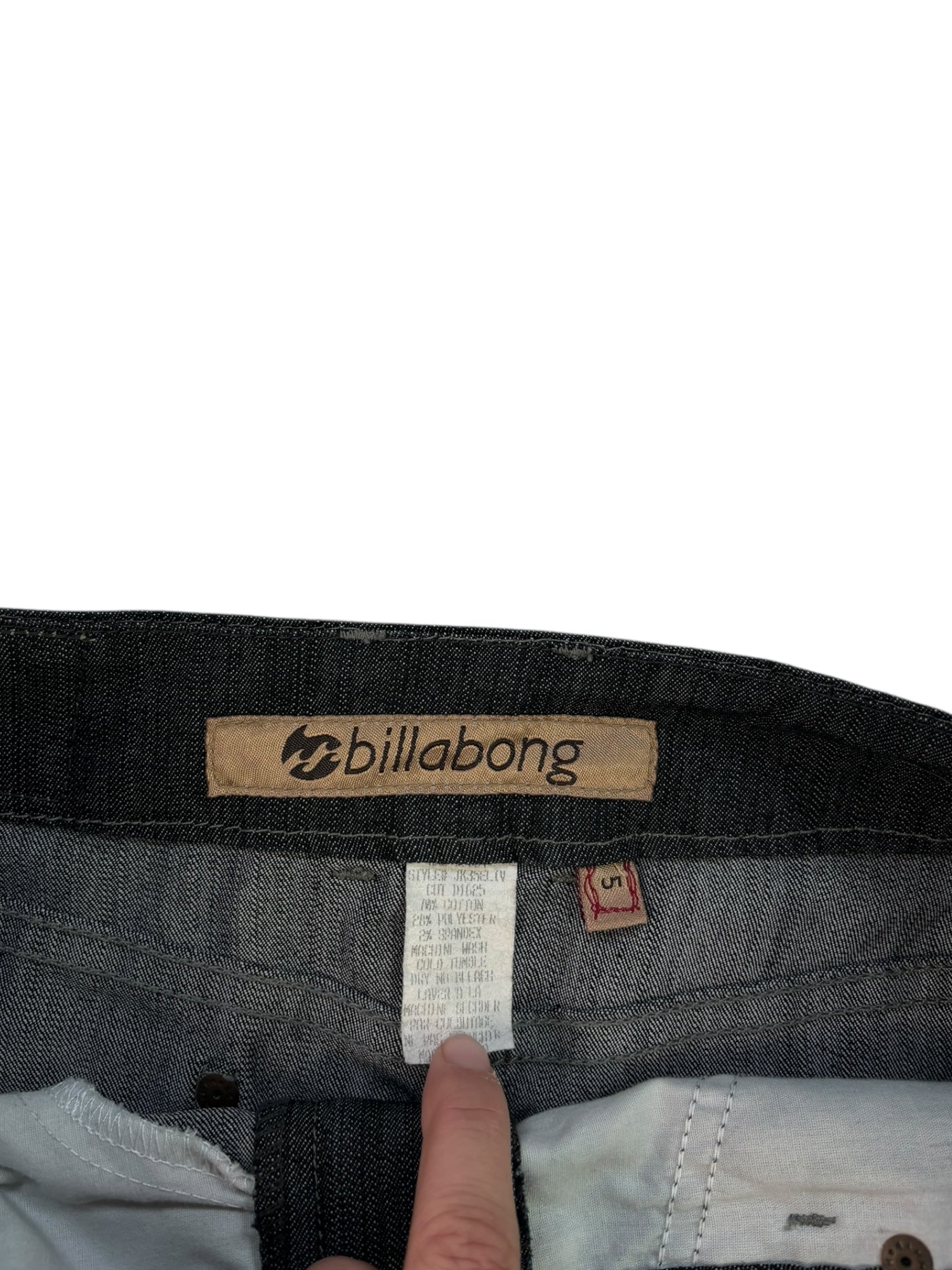 (M) Vintage Billabong Mini Denim Skirt