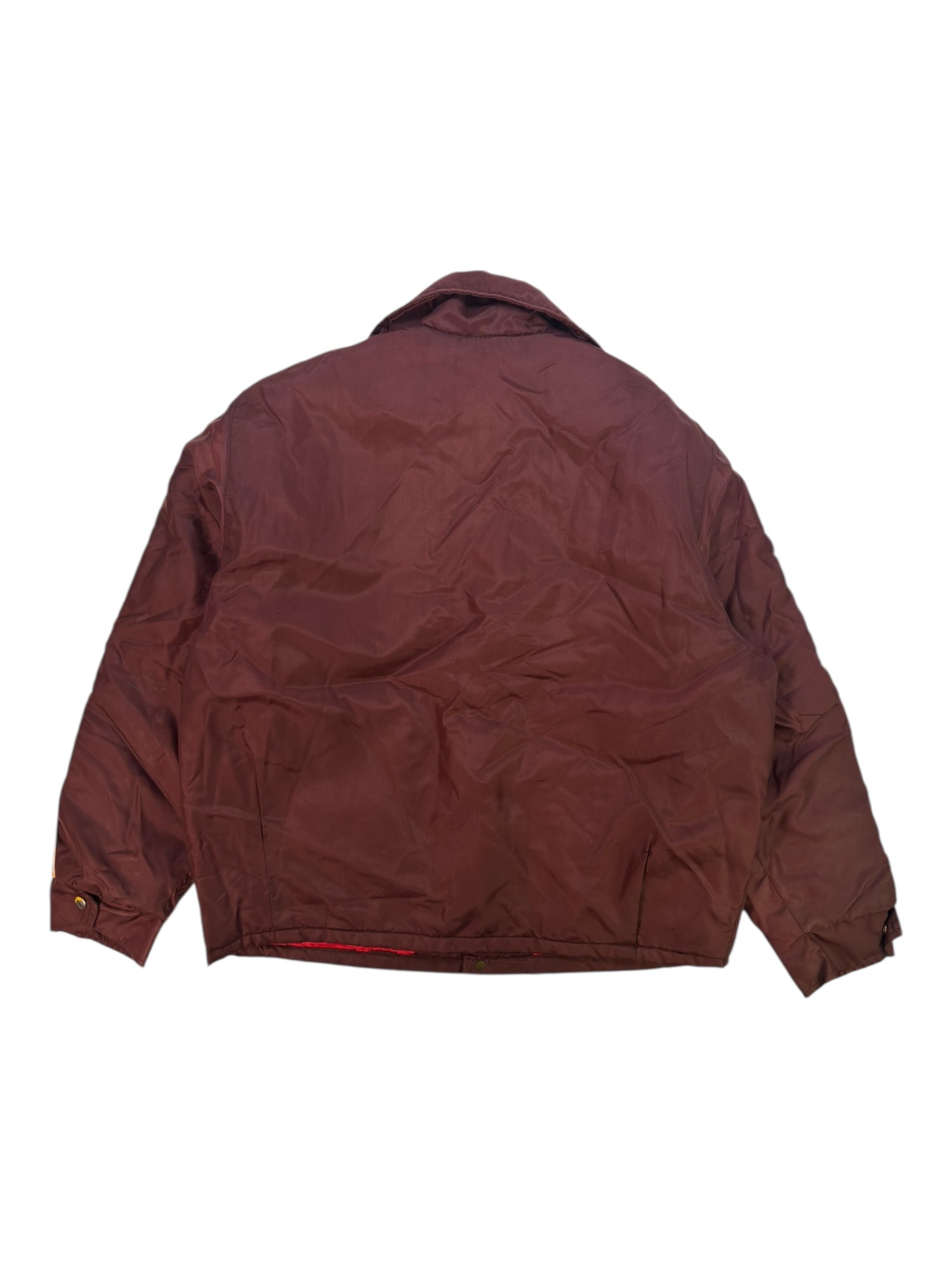 (L) Burgundy Riversdale Riders Varsity Jacket