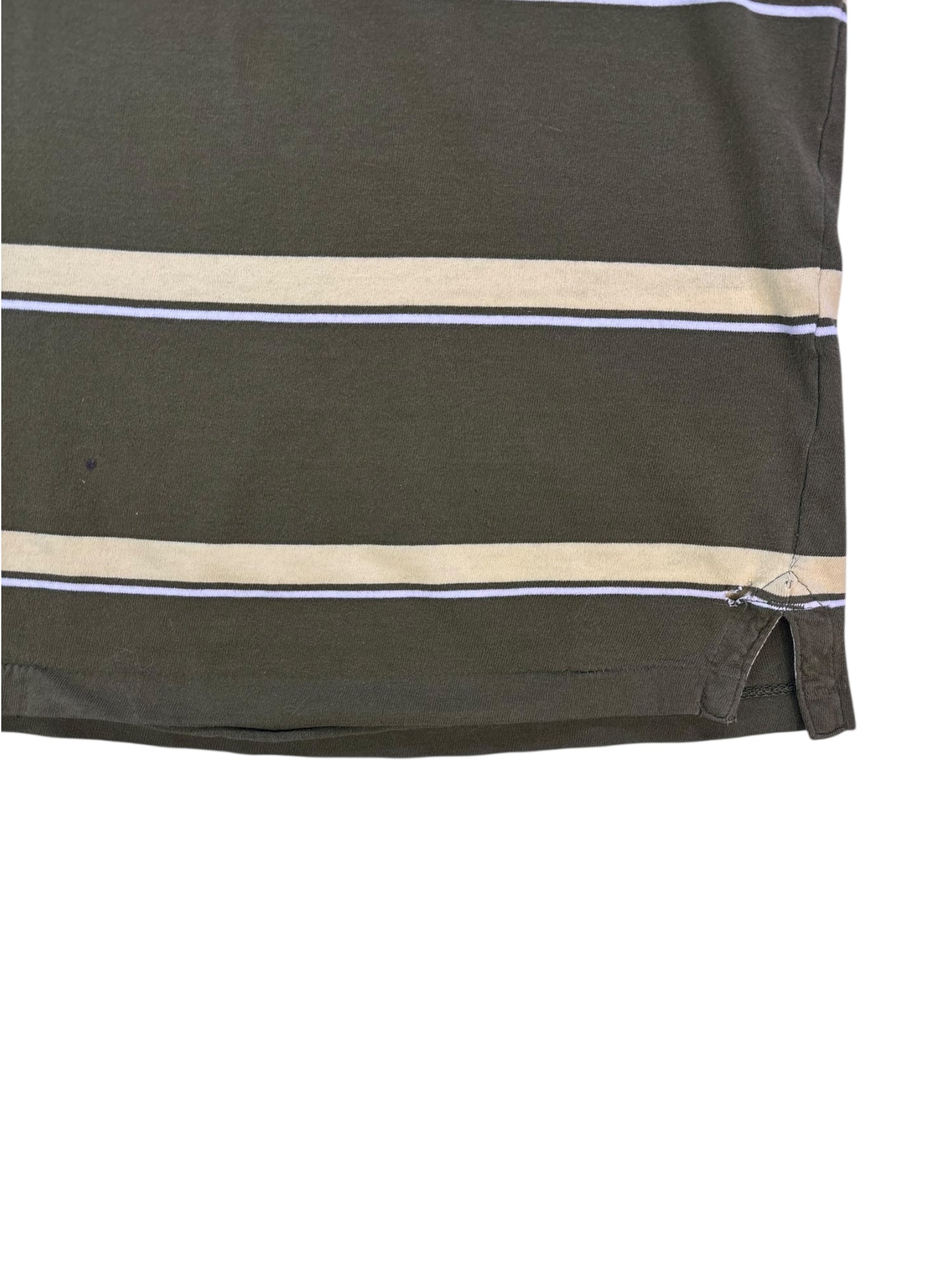 (M) Hollister Stripped Polo Shirt