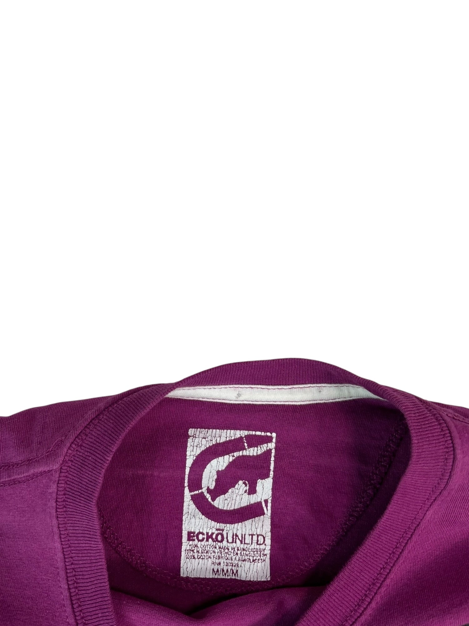 (M) Ecko Unltd Purple Graphic Long Sleeve