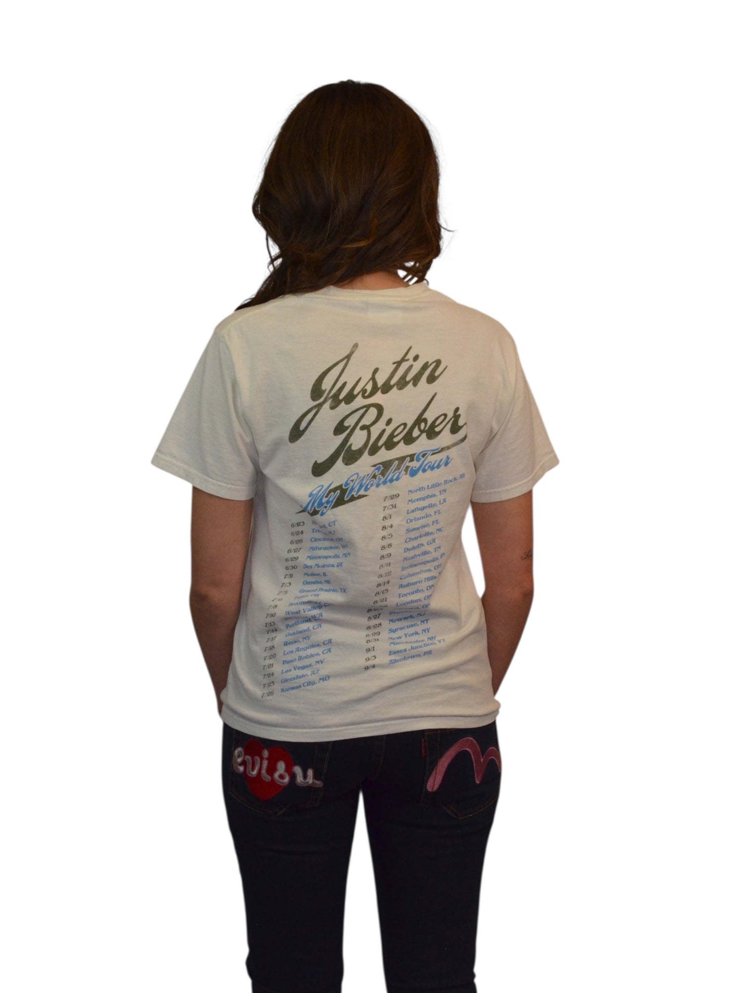 (S) Justin Bieber My World Tour Tee