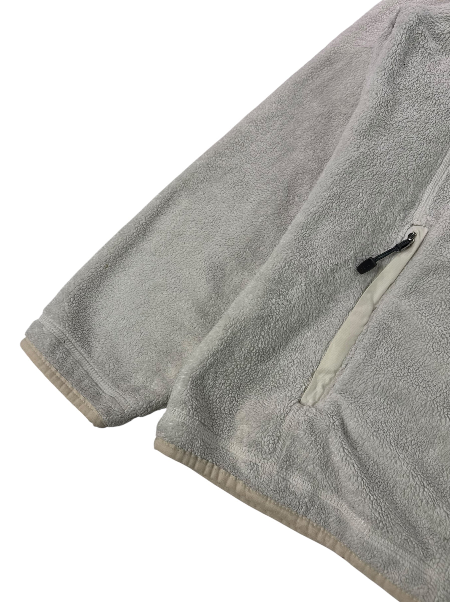 White Nike ACG Zip-up Fleece Jacket