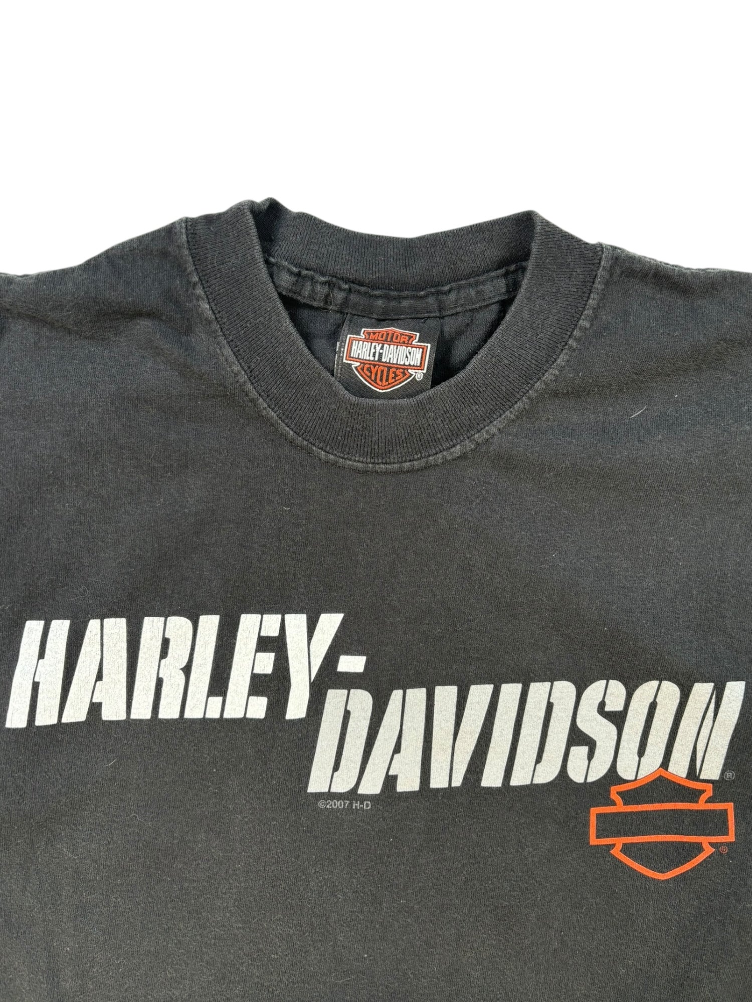 (M) Harley Davidson 2007 Atlanta Georgia Graphic Tee