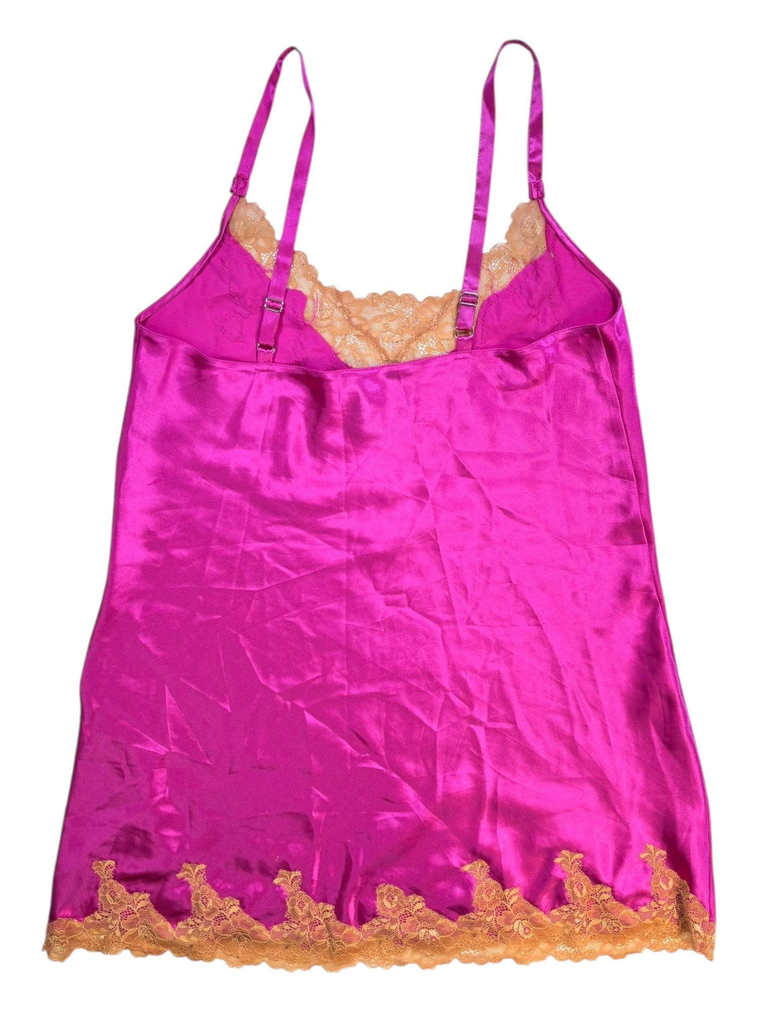 (M) Pink/Orange Slip Dress