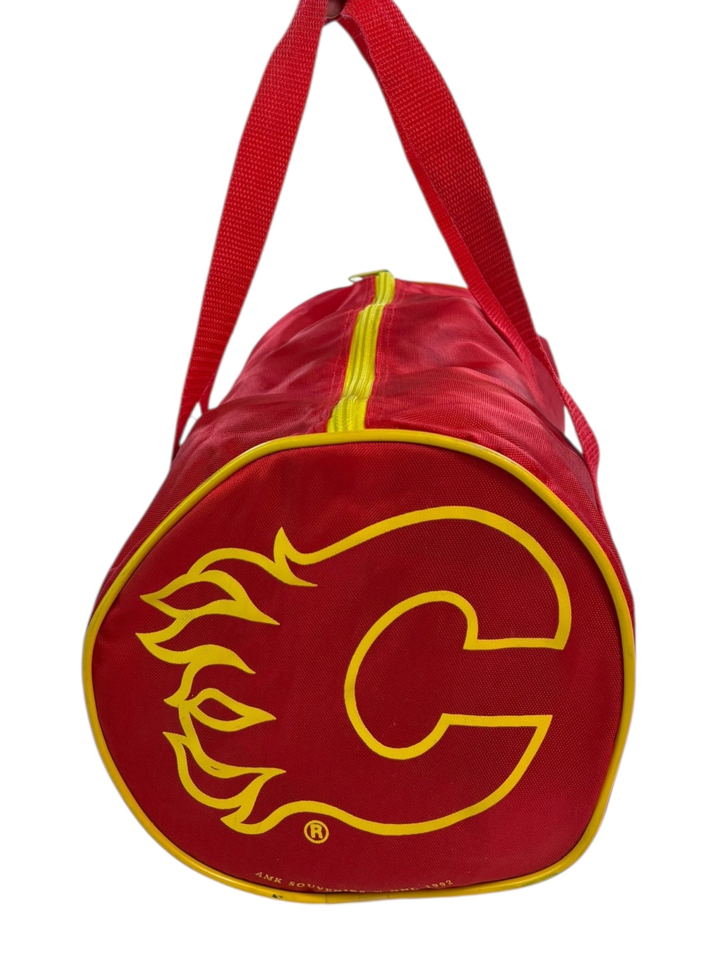 (O/S) Calgary Flames 1992 Barrel Gym Bag