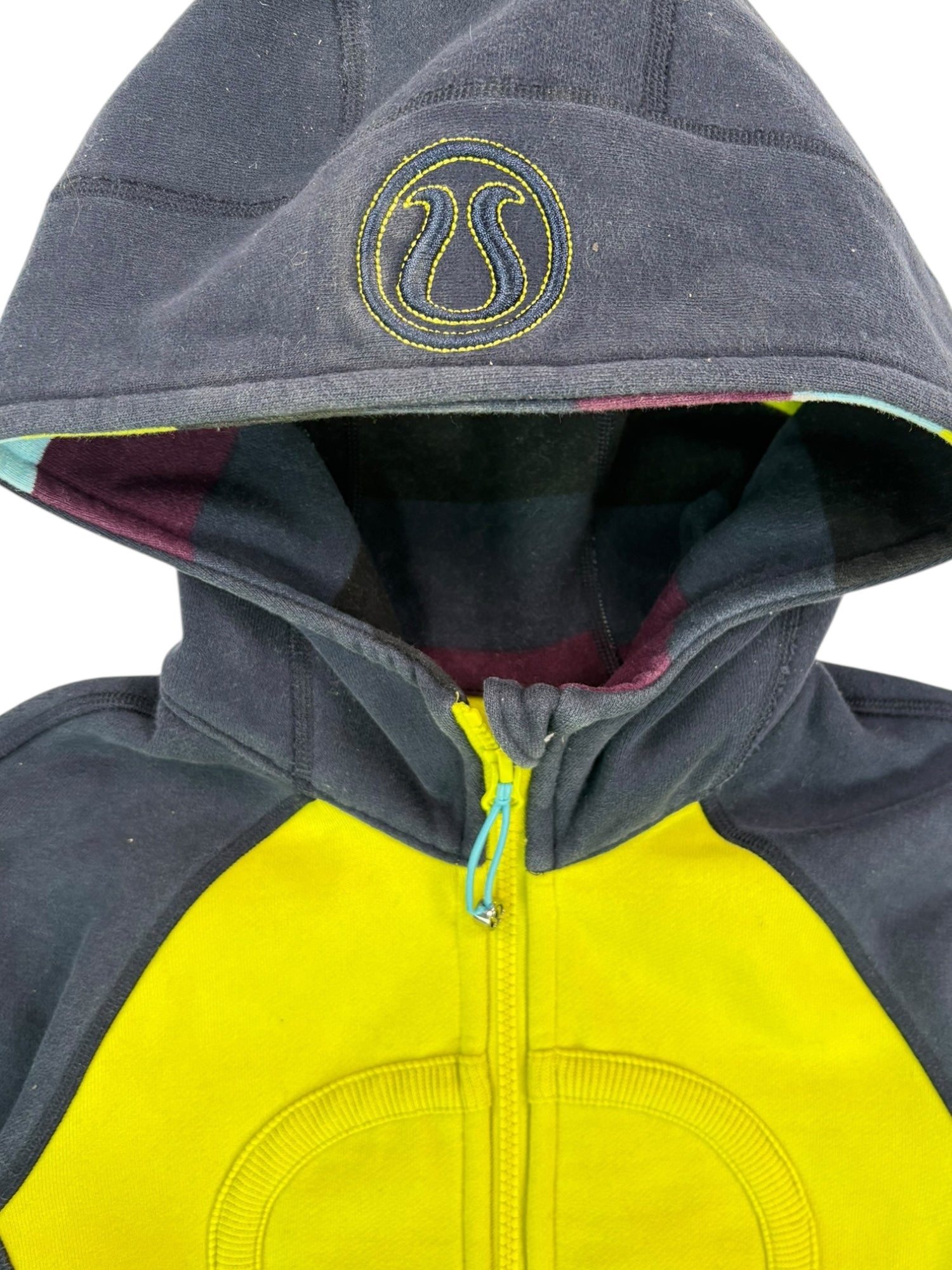 (S) Lululemon Colour Block Scuba Hoodie