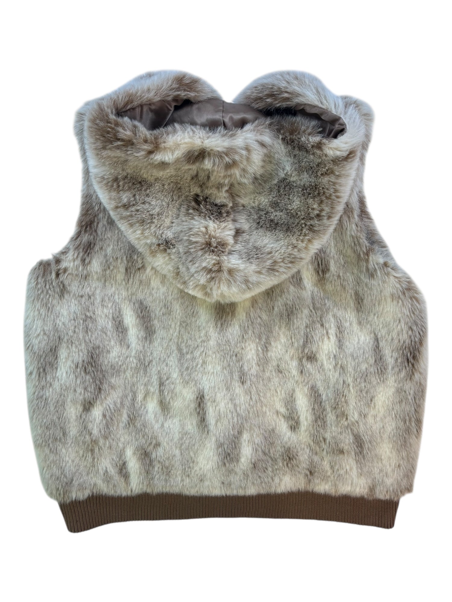 (M) Moda Faux Fur Vest
