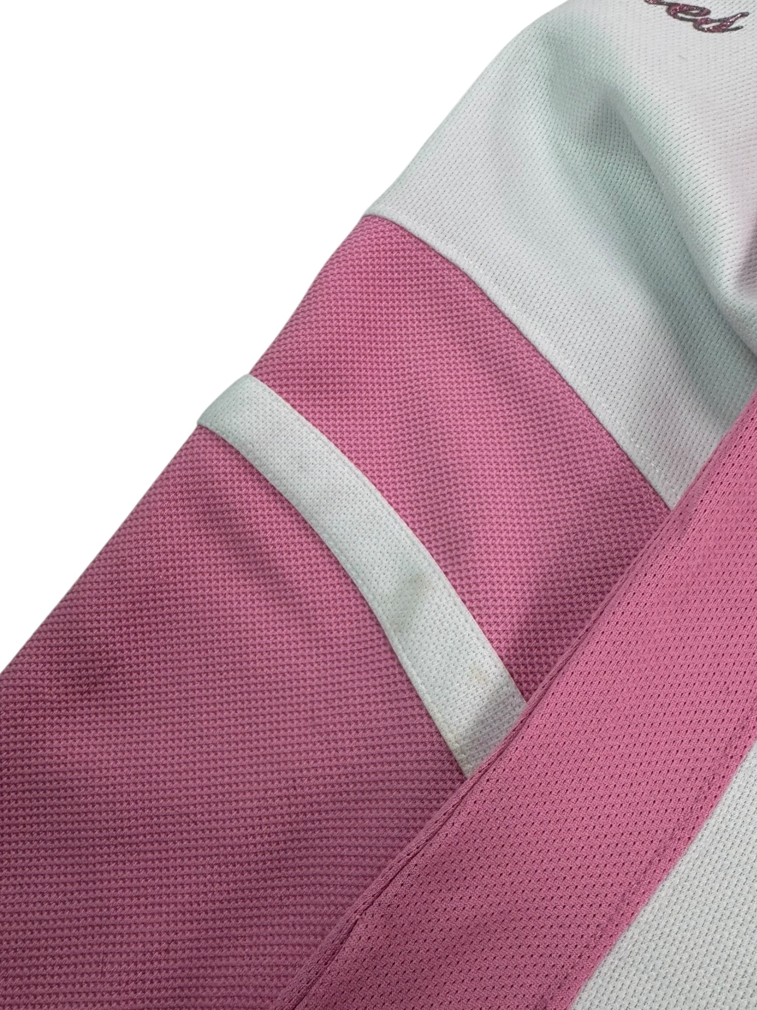 (S) Calgary Flames Pink/White Glitter Jersey