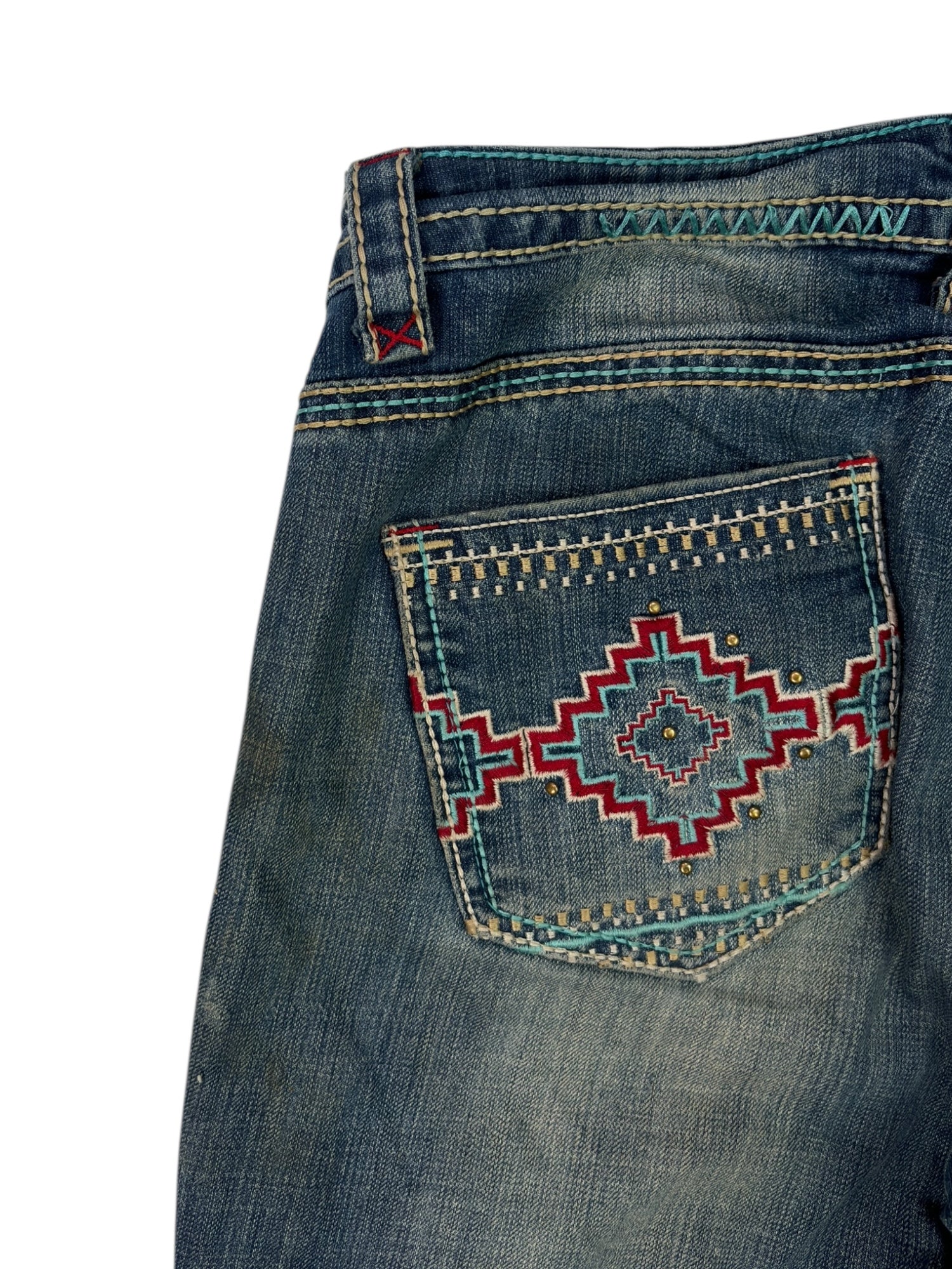 (33) Cowgirl Up Straight Leg Jeans