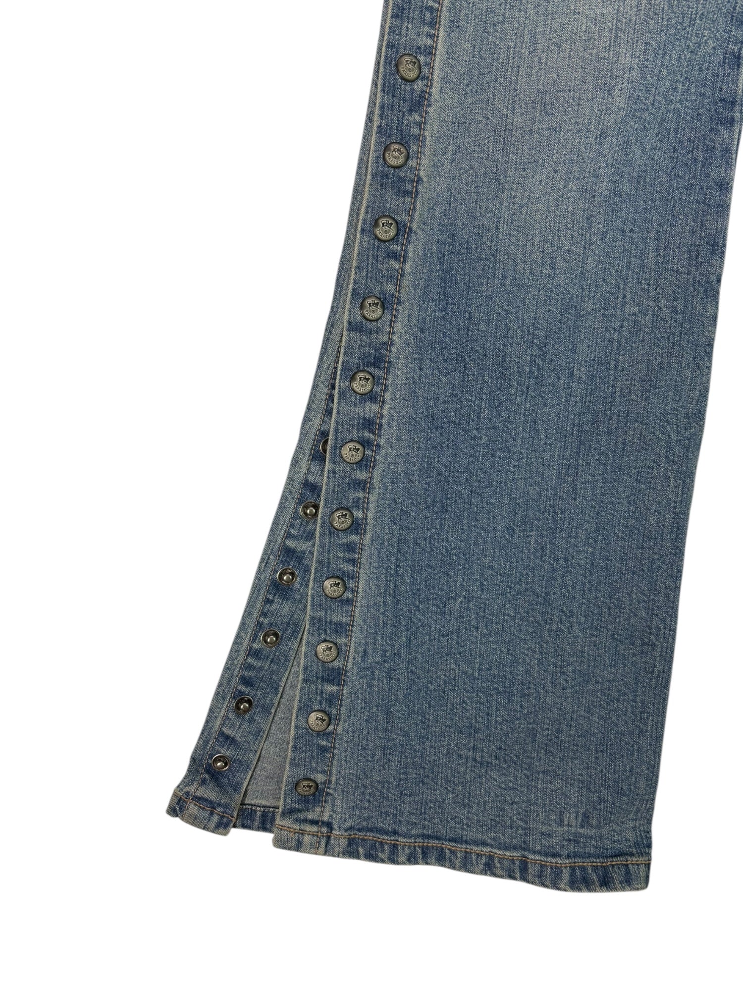 (28) Parasuco Bootcut Studded Denim
