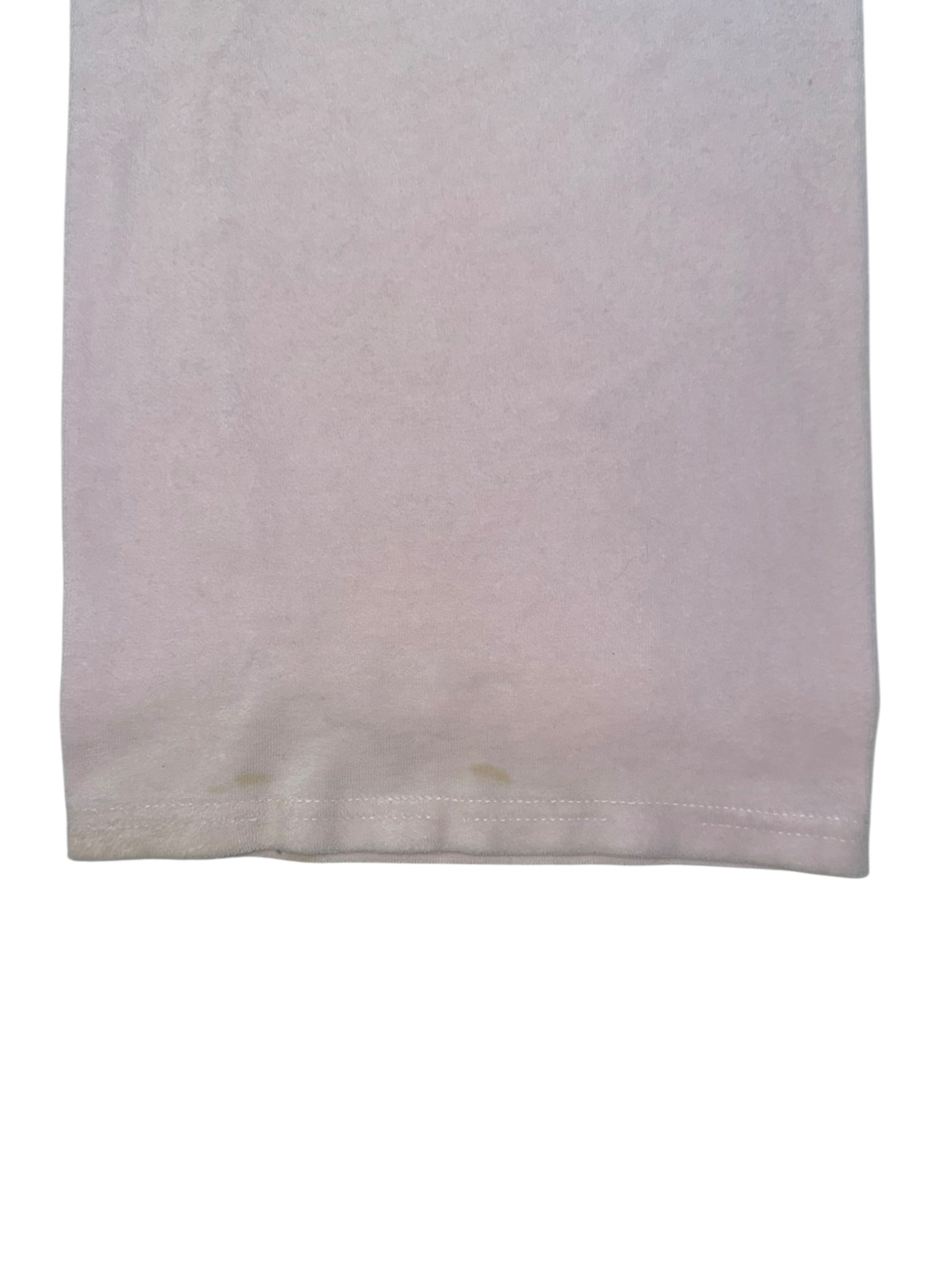 (M) Baby Pink Printed Juicy Couture Velour Pants