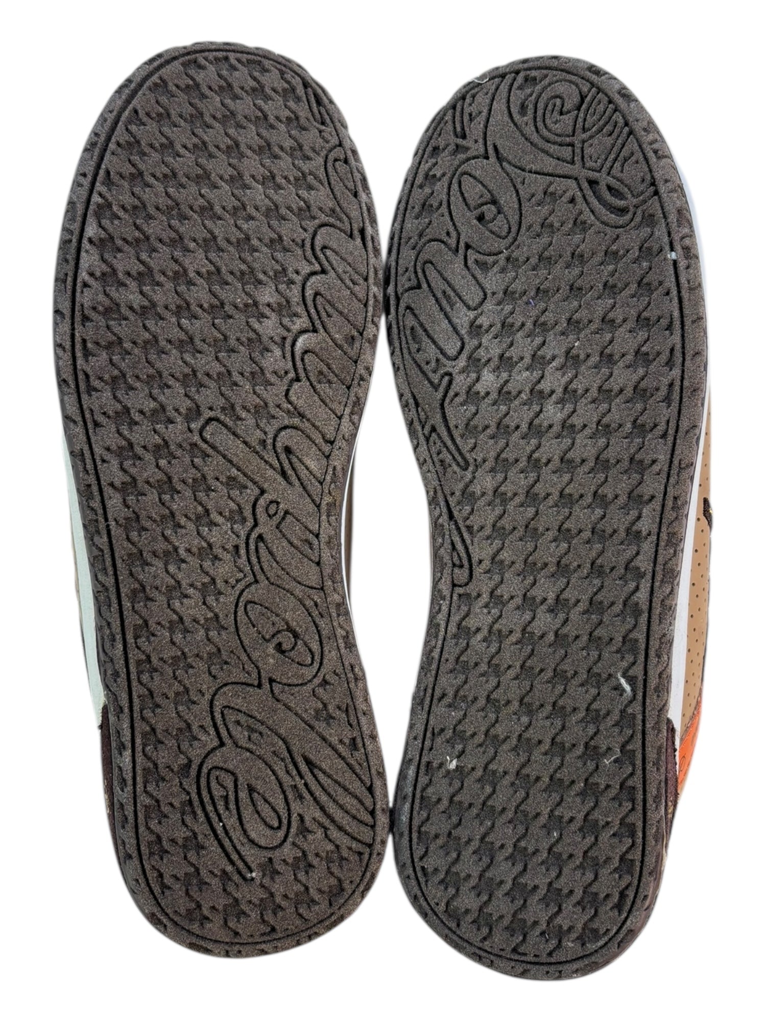 (6.5) Southpole Brown and Beige Lace Up Sneakers