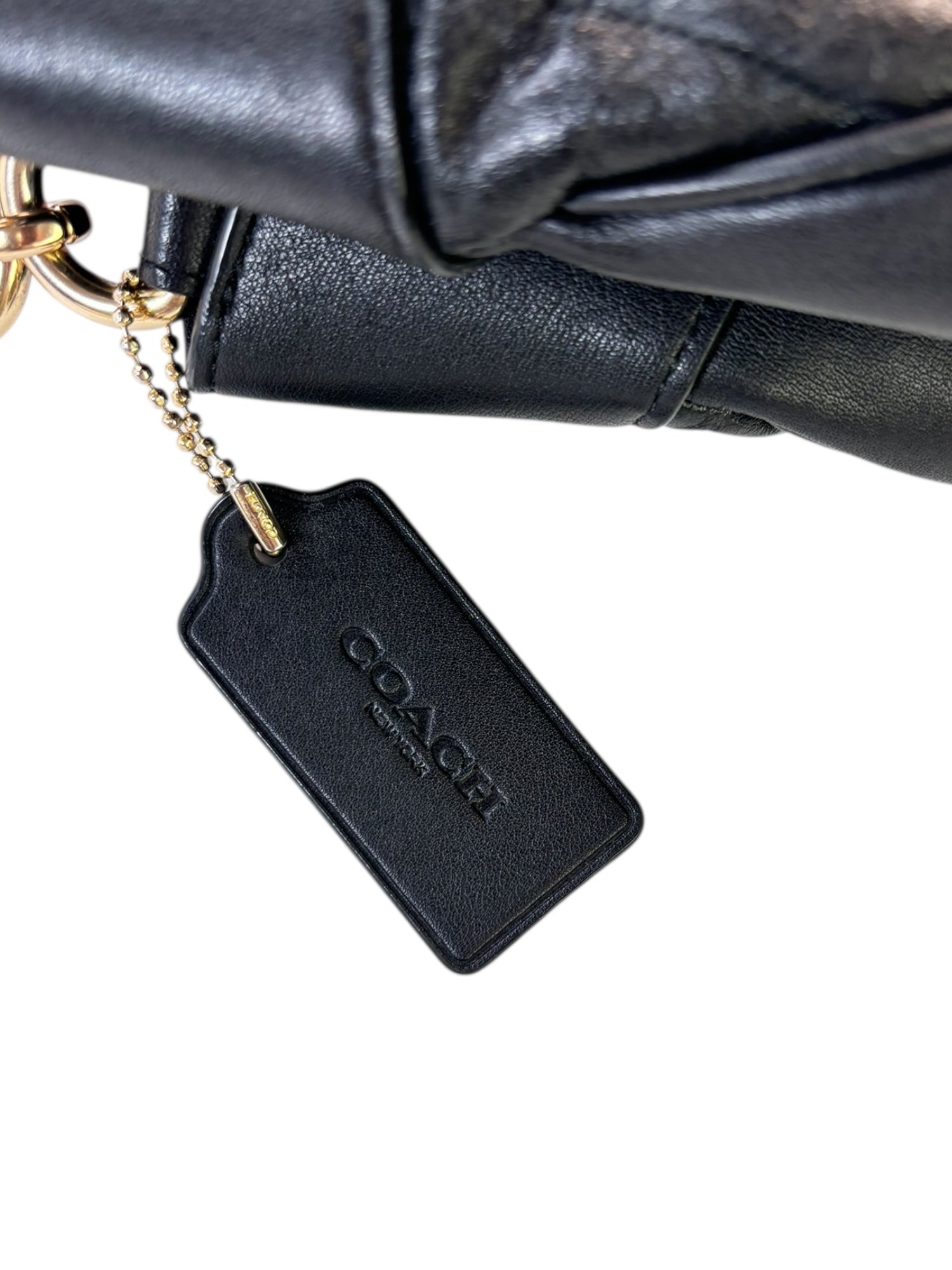 (O/S) Coach Lexy Quilted Leather Shoulder Bag F32978