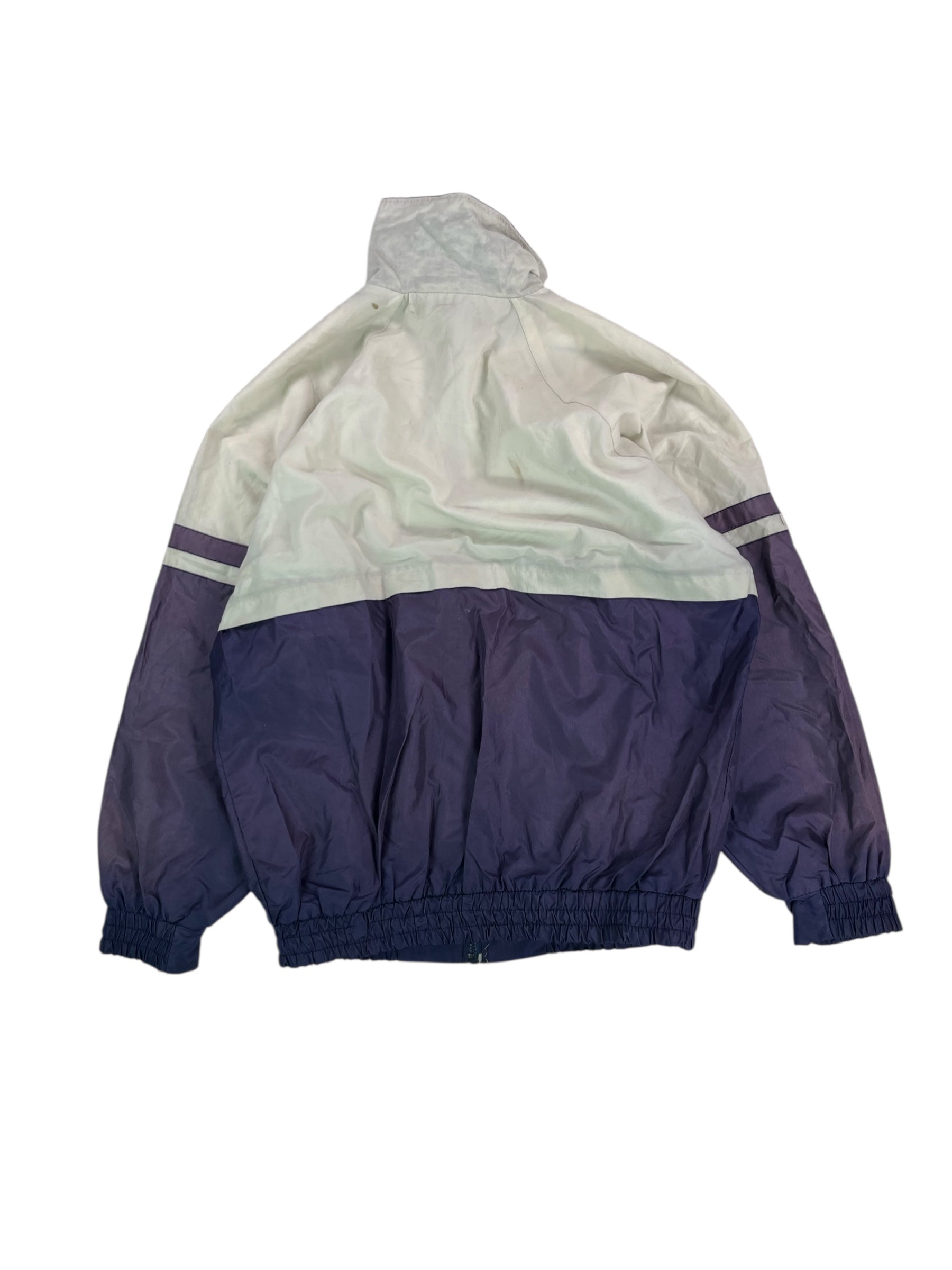 (L) Vintage Nike Windbreaker Blue and White