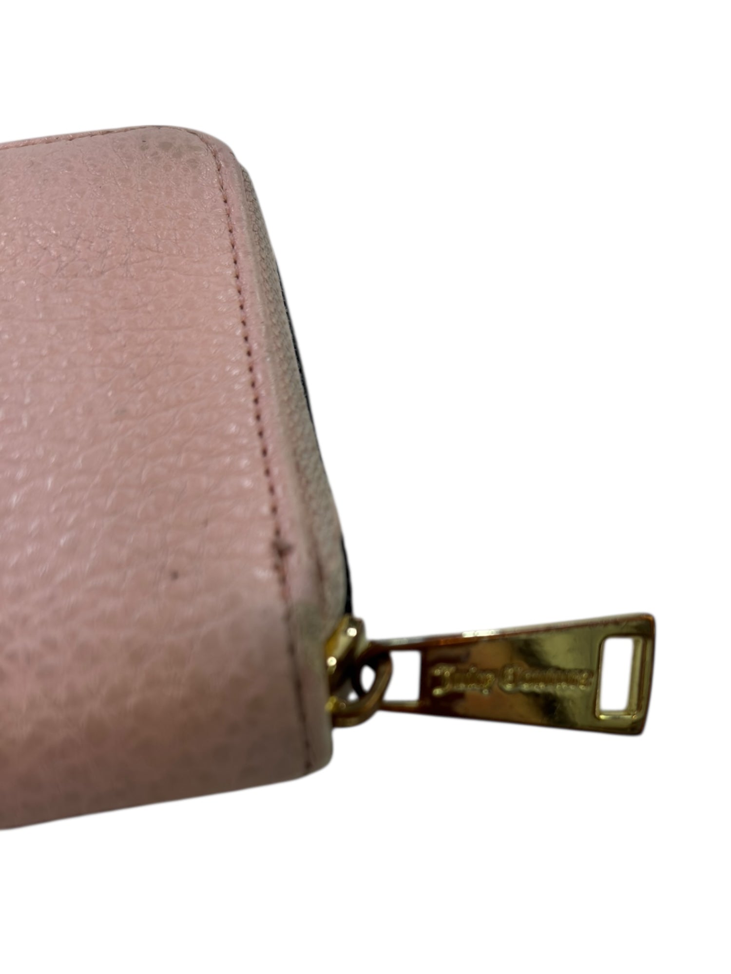 Pink Leather Juicy Couture Wallet