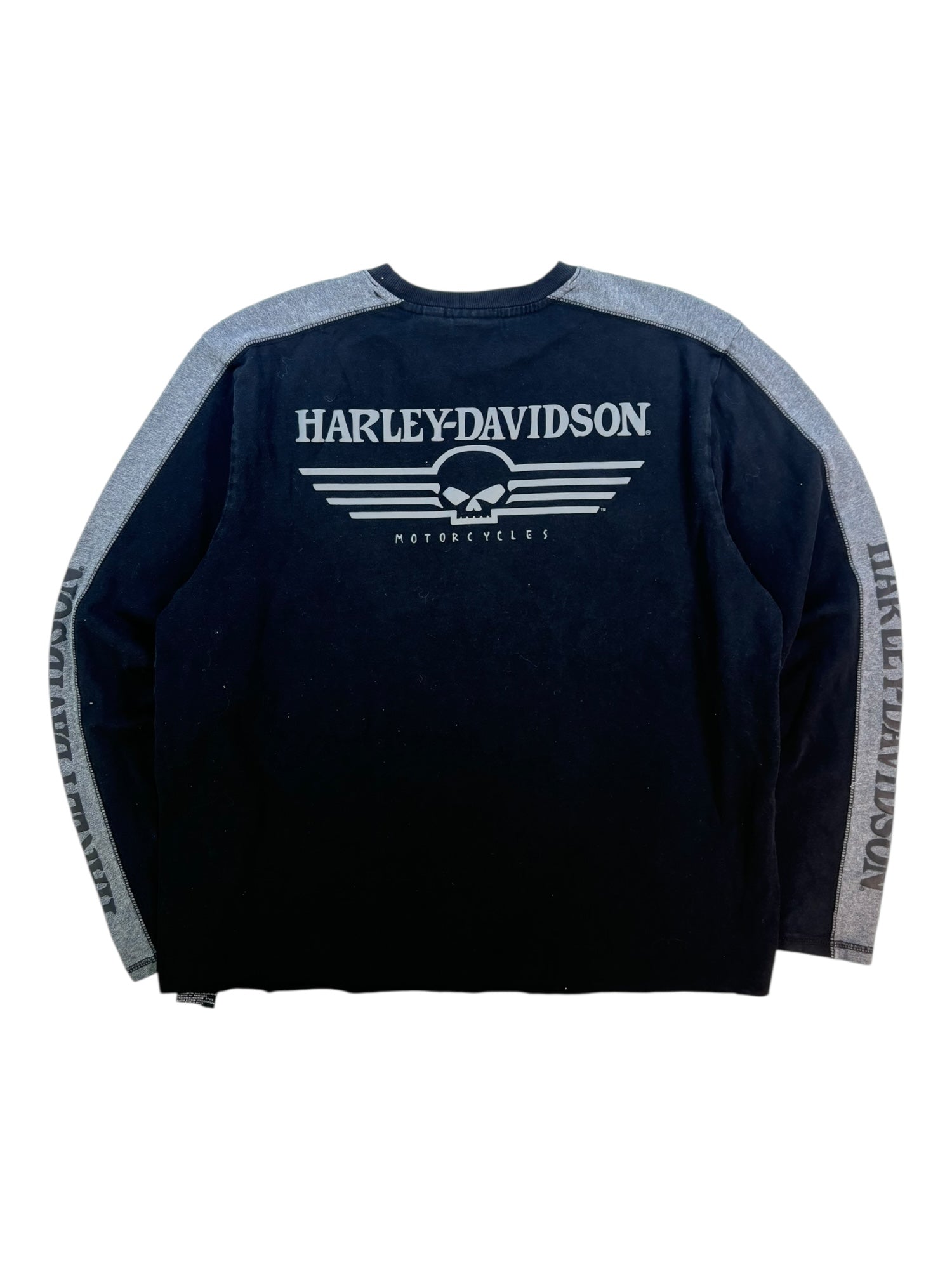 (XL) Harley Davidson Skull Long Sleeve