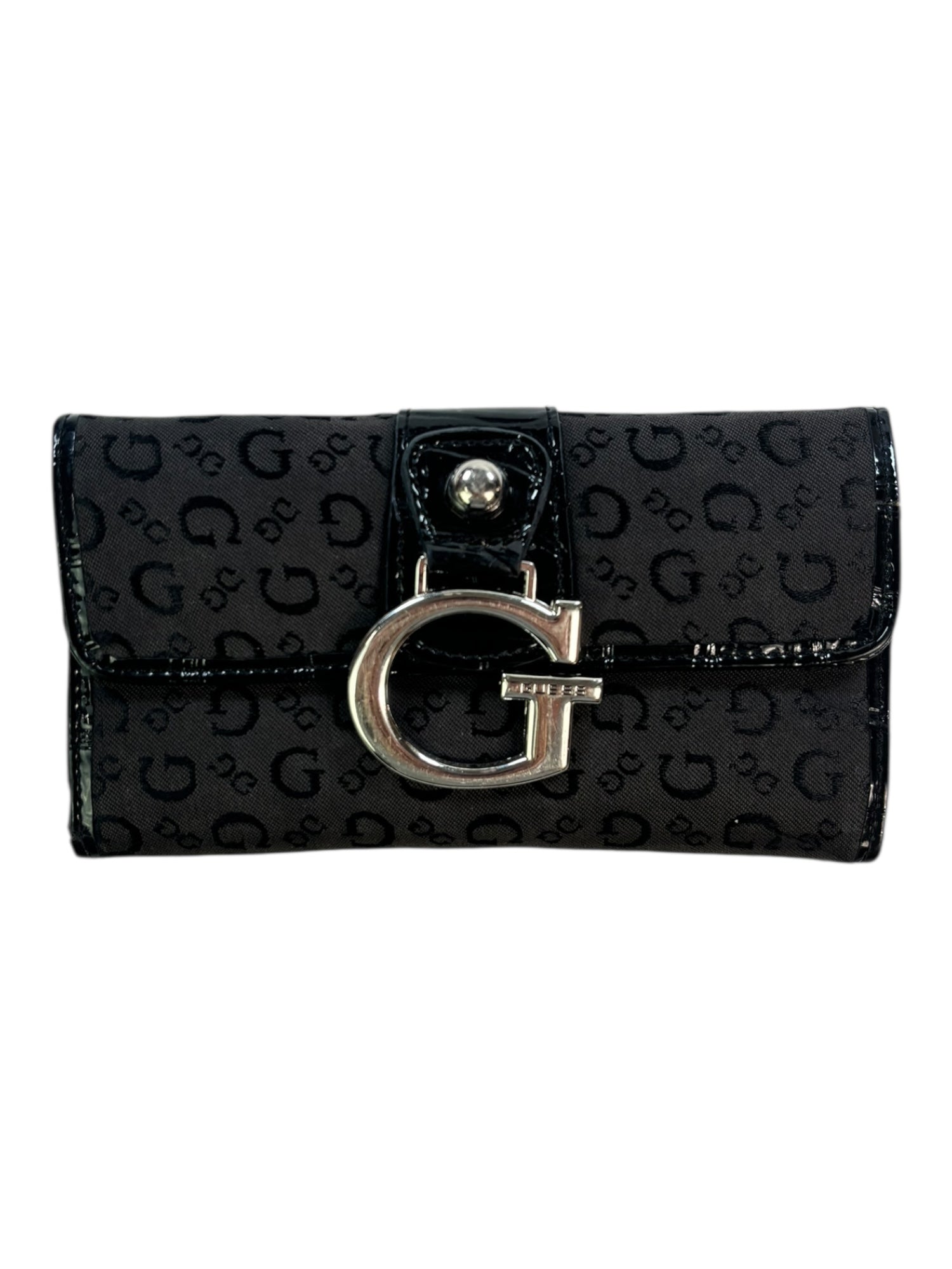 (O/S) Guess "G" Black Wallet