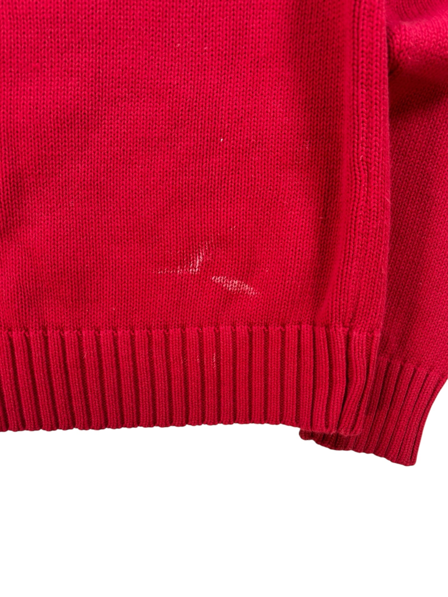 (S/M) 90's Ralph Lauren Polo Knit Flag Sweater