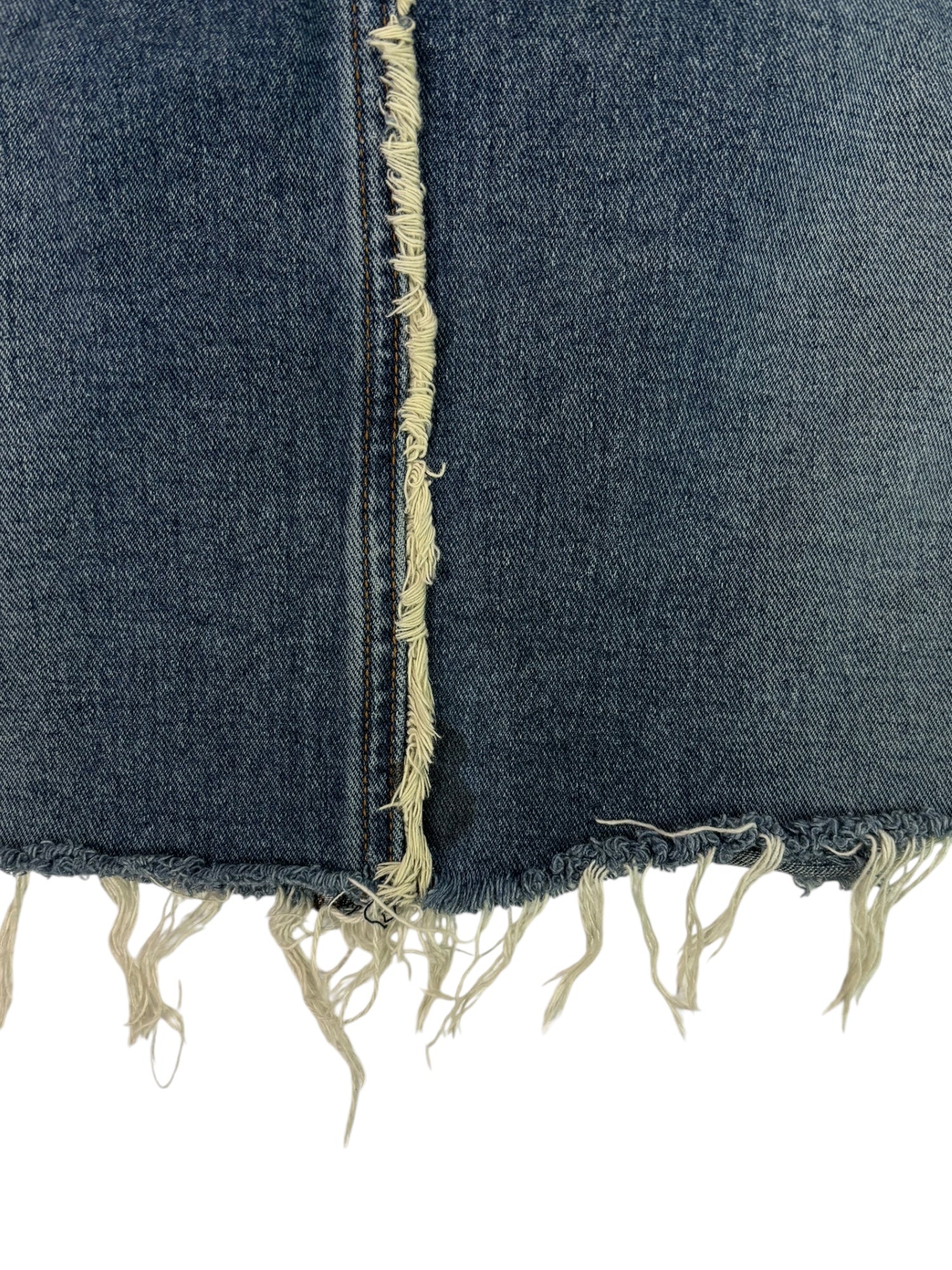 (XL) DKE Jeans Denim Mini Skirt
